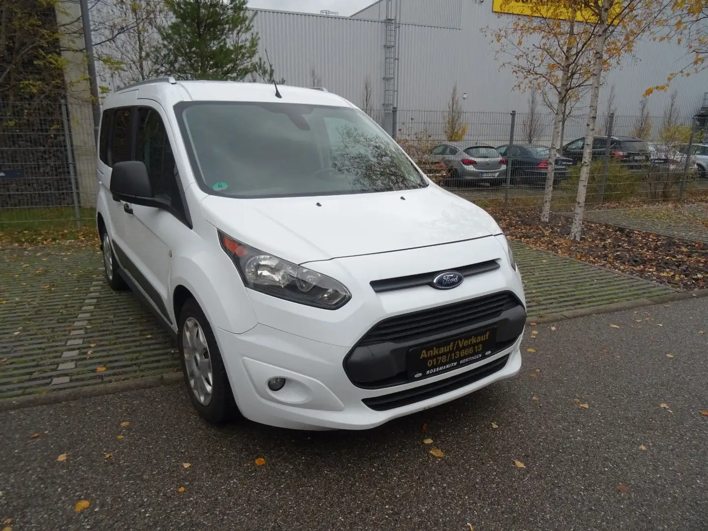 Ford Transit Connect Kombi Trend-Euro 6-2.Hand-Rückf. Weiß - 2