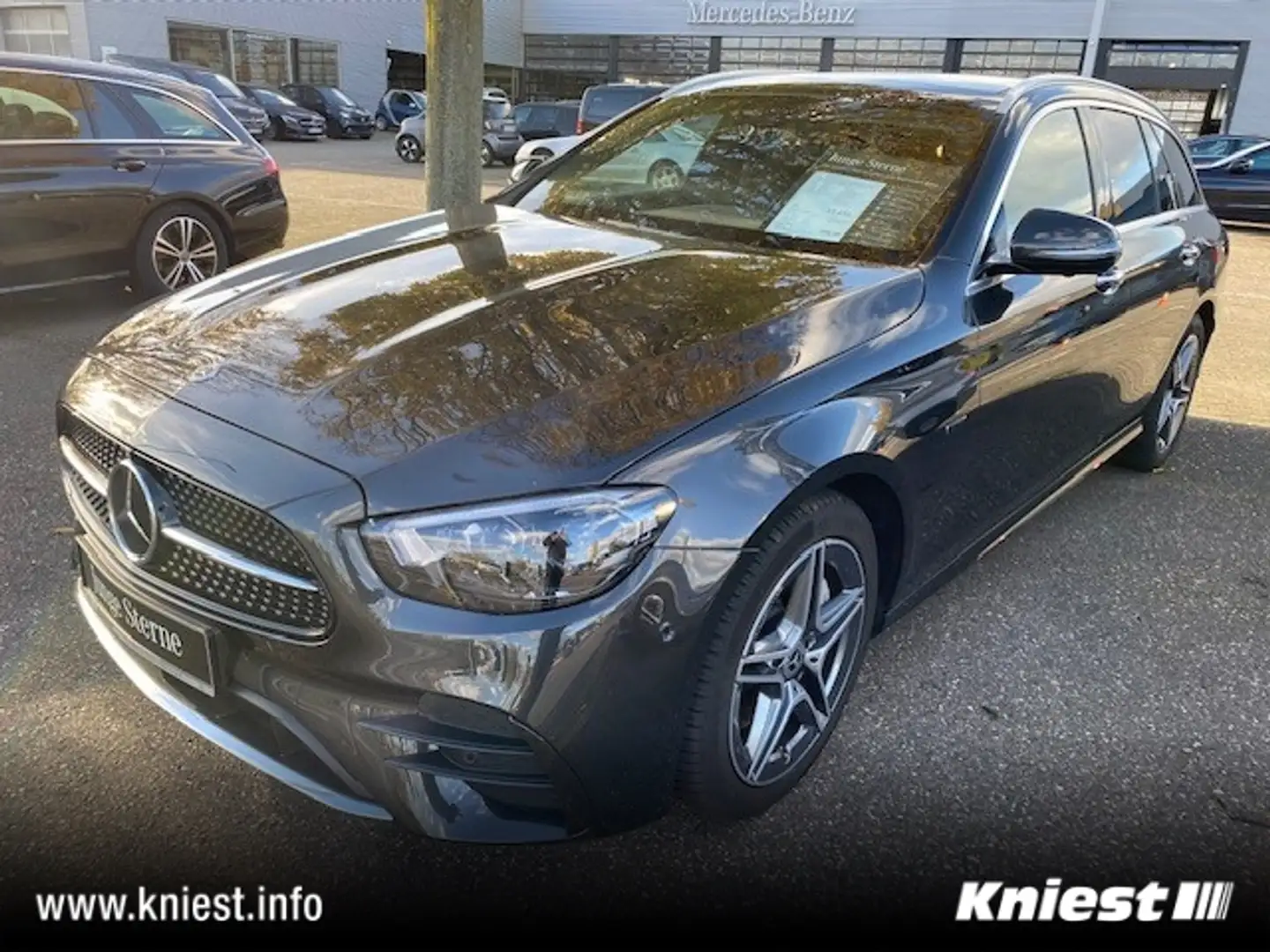 Mercedes-Benz E 300 T de, PanoSD, AHK, 360°, Burmaster, Multibeam Gris - 2