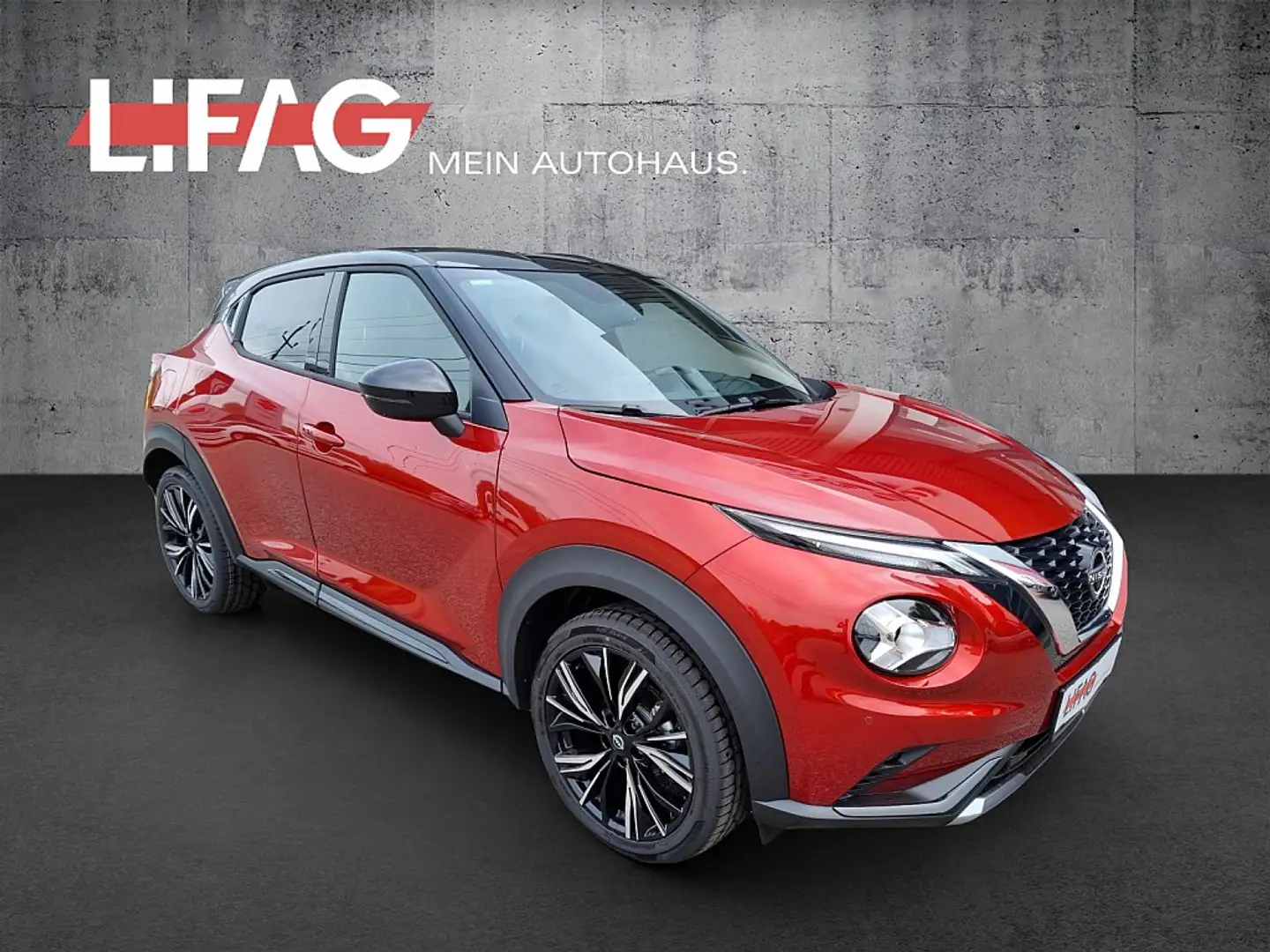Nissan Juke 1,0 N-Design DCT Autom. *ab € 23.990,-* Rot - 1