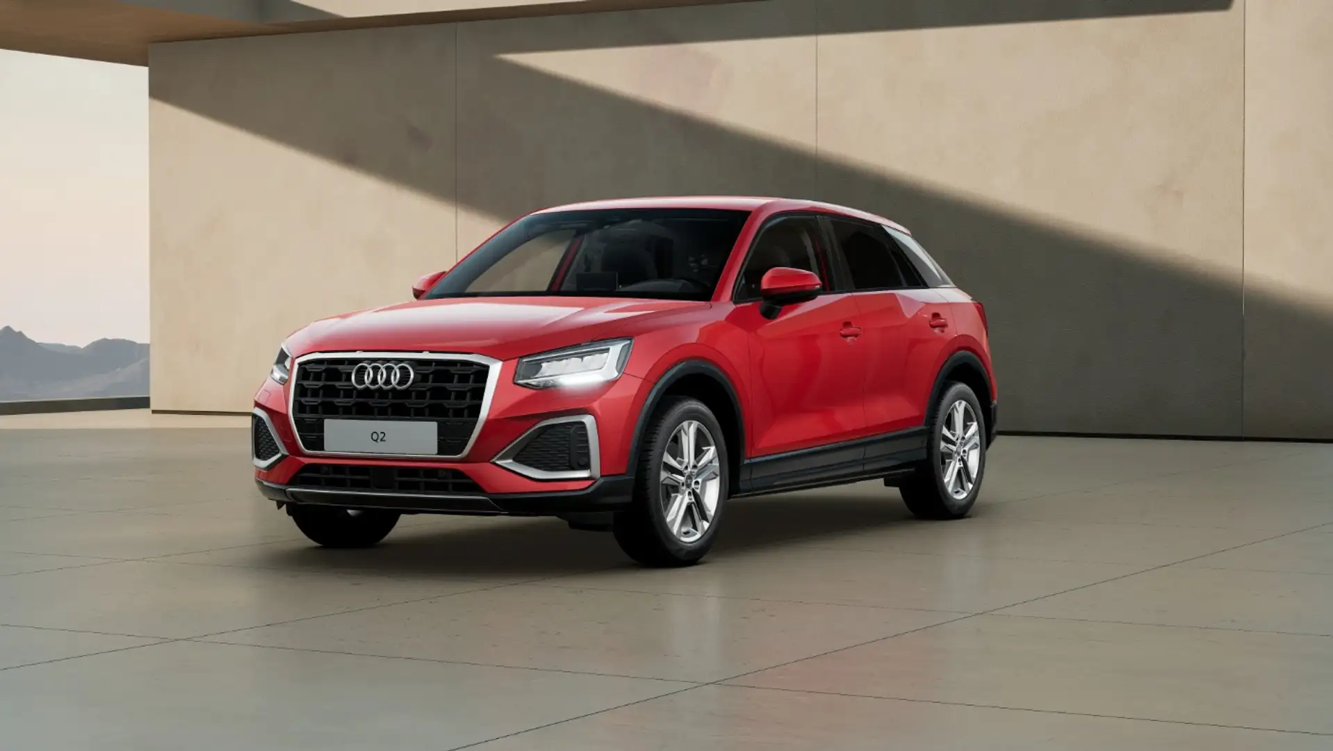 Audi Q2 35 TFSI advanced S tro. LED AHK virt. Cock. Rojo - 2