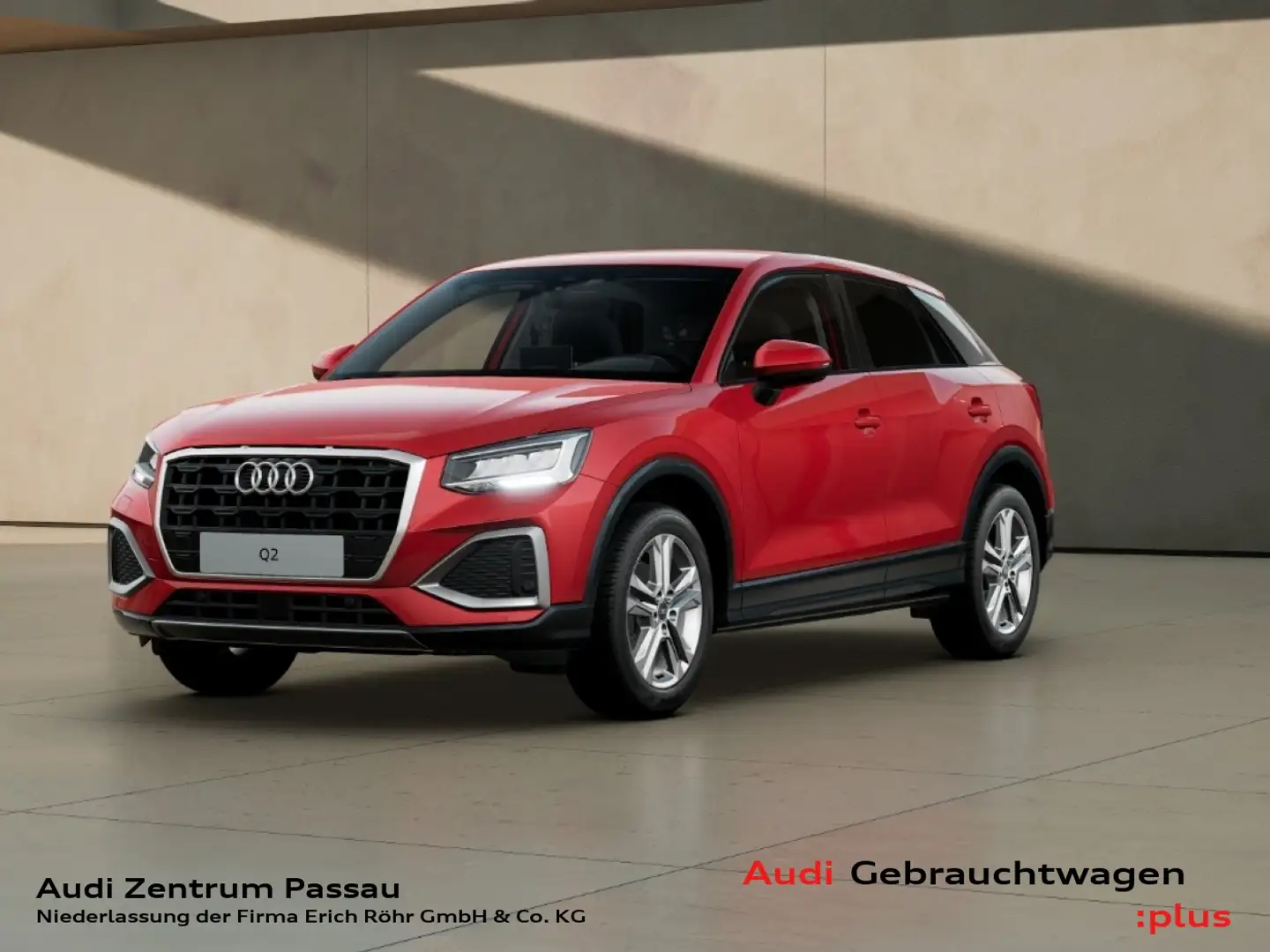 Audi Q2 35 TFSI advanced S tro. LED AHK virt. Cock. Rojo - 1