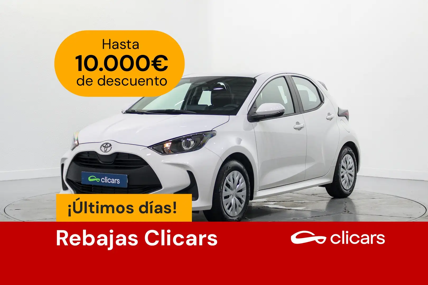 Toyota Yaris 120H 1.5 Active Plus Blanco - 1