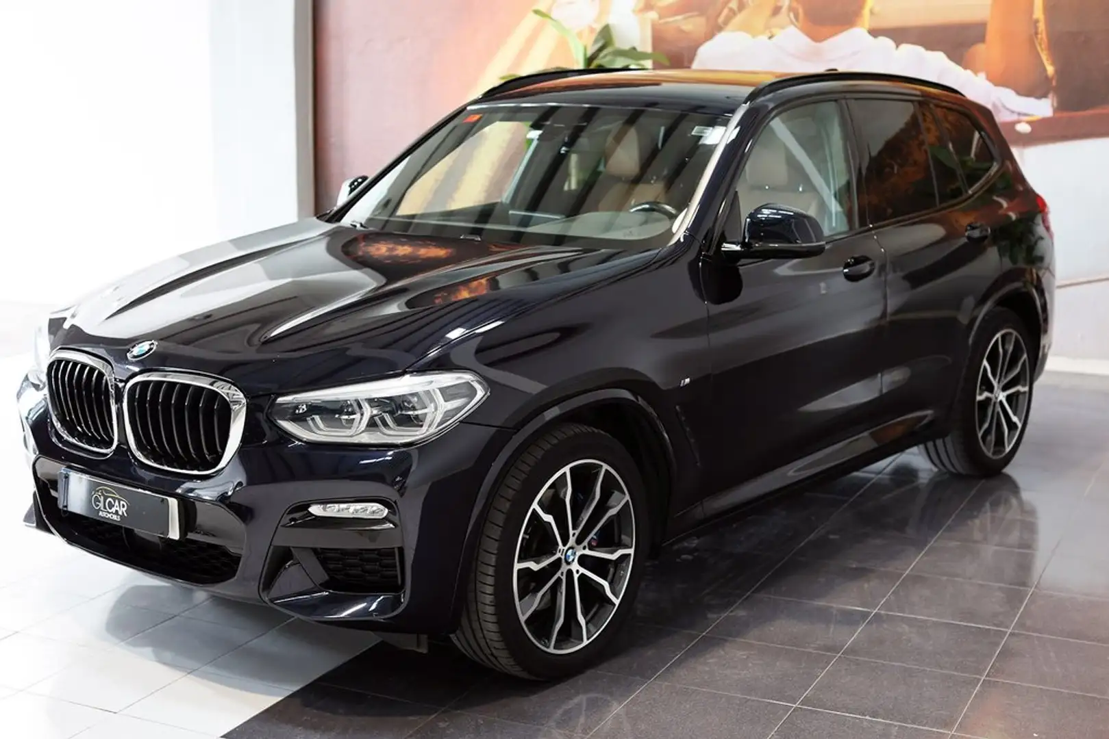 BMW X3 xDrive 25dA Bleu - 2