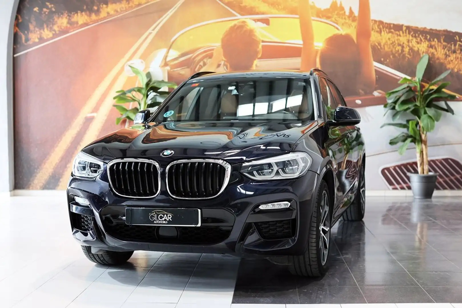 BMW X3 xDrive 25dA Bleu - 1