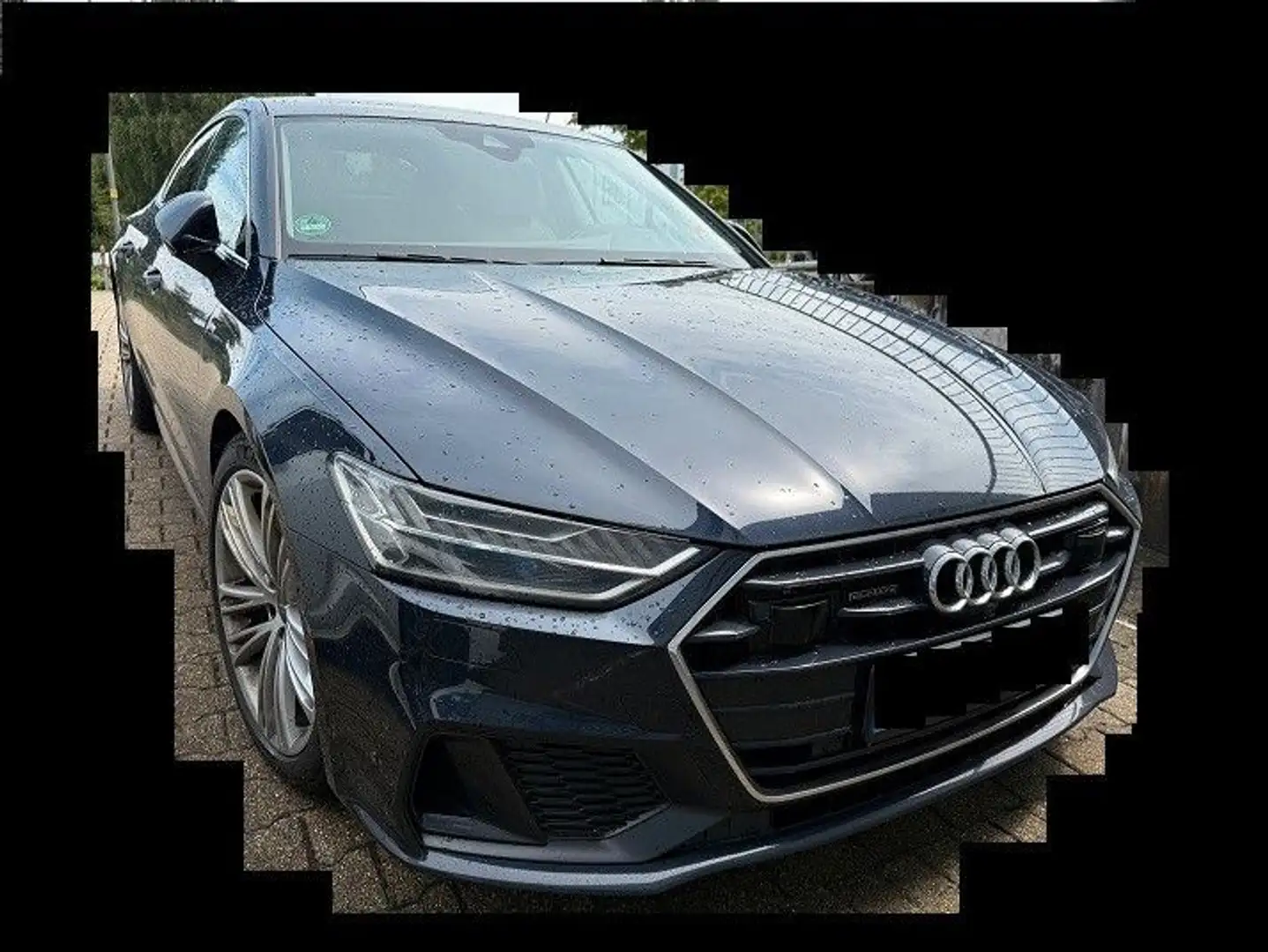 Audi A7 Sportback 55  TFSI quattro S-Line Exterieur Bleu - 2
