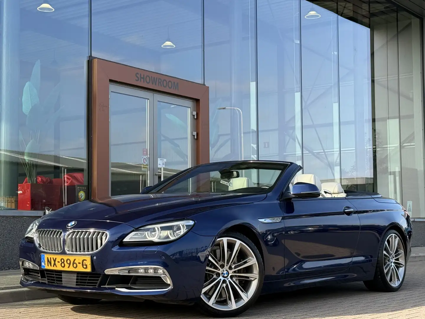 BMW 650 6-serie Cabrio 650i High Executive | Bang & Olufse Blauw - 1