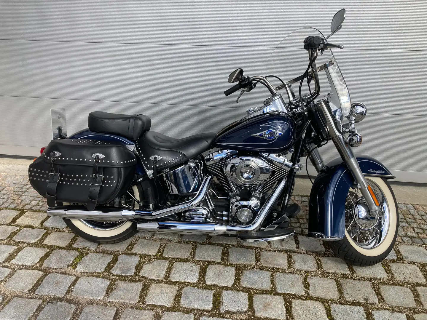 Harley-Davidson Heritage Softail Albastru - 2