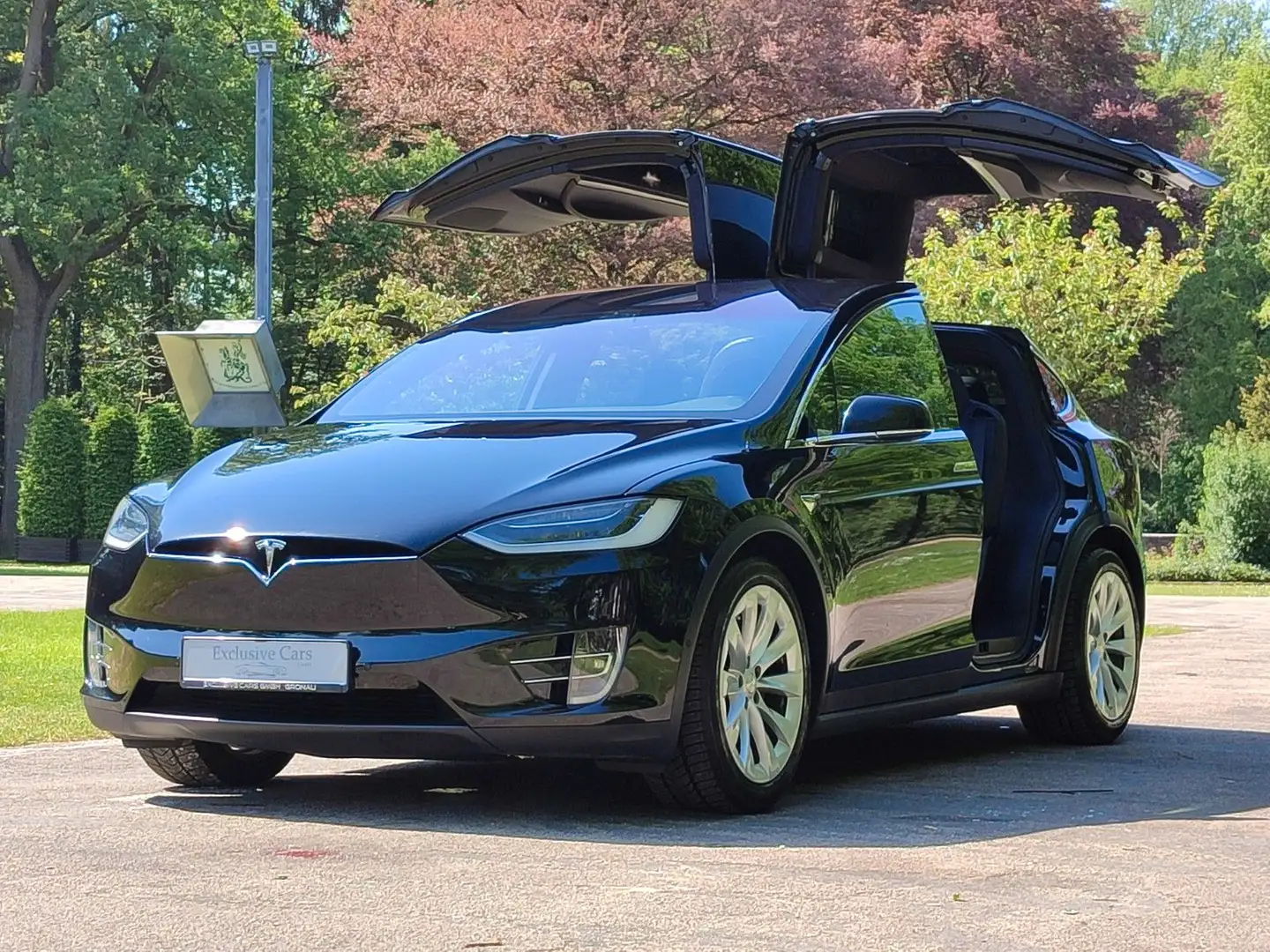 Tesla Model X MODEL X 100D | 7-SEATS | CCS | EAP-AKTIV|WINTER Schwarz - 1