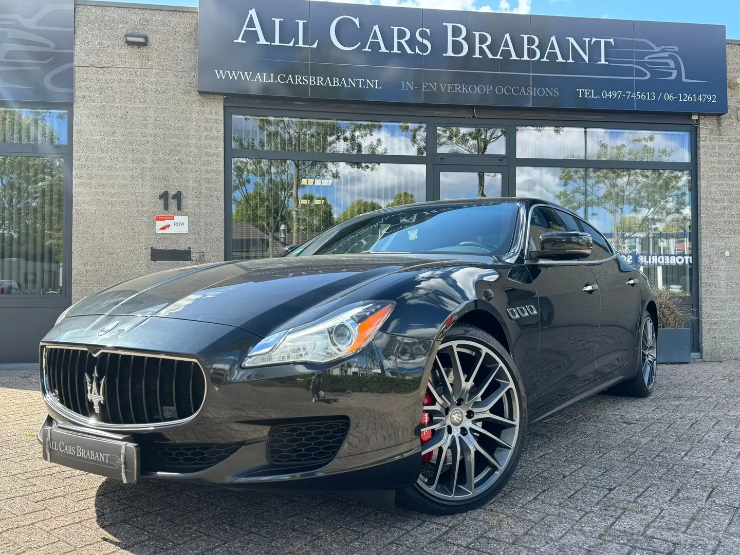 Maserati Quattroporte 3.0 S Q4 / nap /alle optie's / Zwart - 1