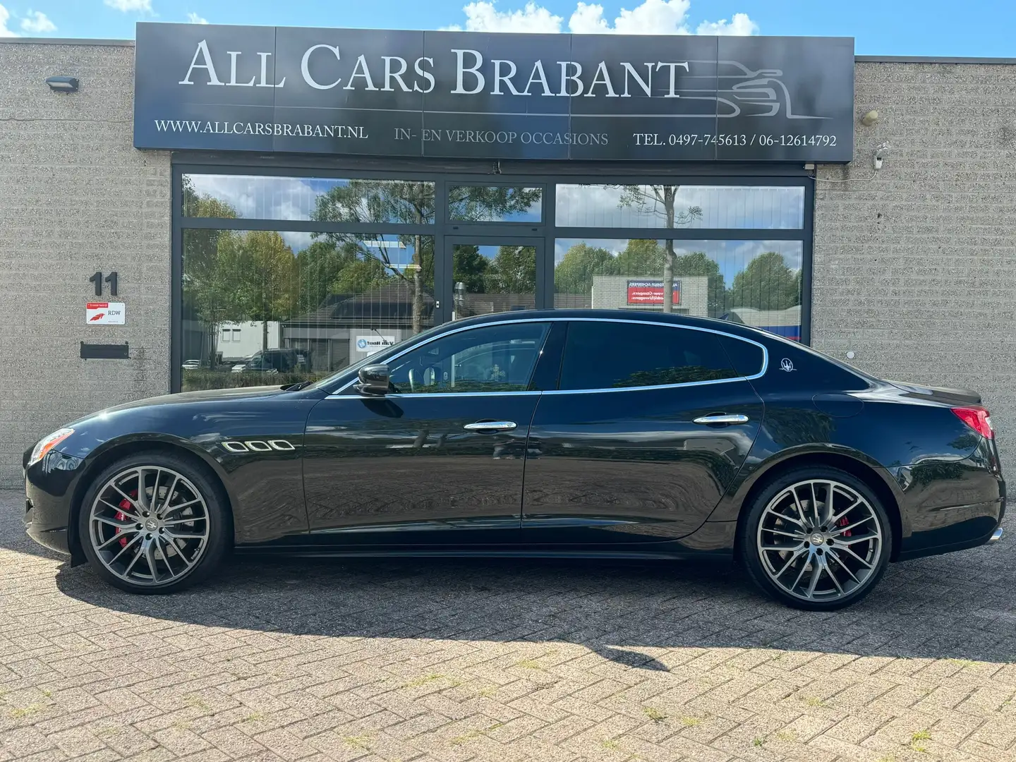 Maserati Quattroporte 3.0 S Q4 / nap /alle optie's / Zwart - 2
