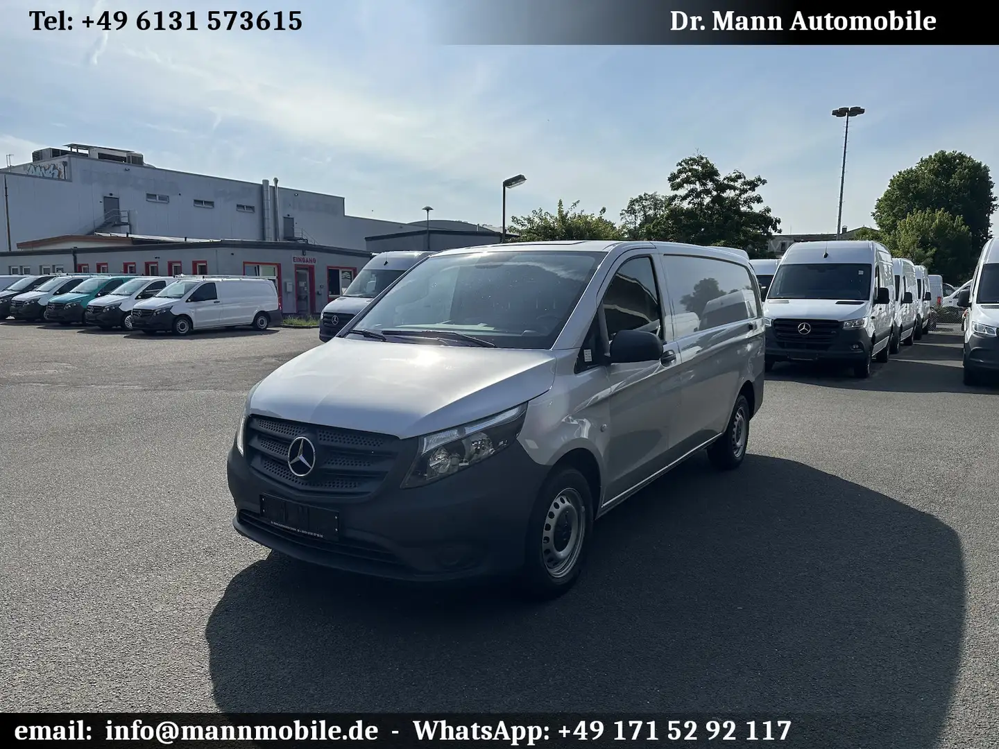 Mercedes-Benz Vito 116 CDI RWD lang Silber - 1