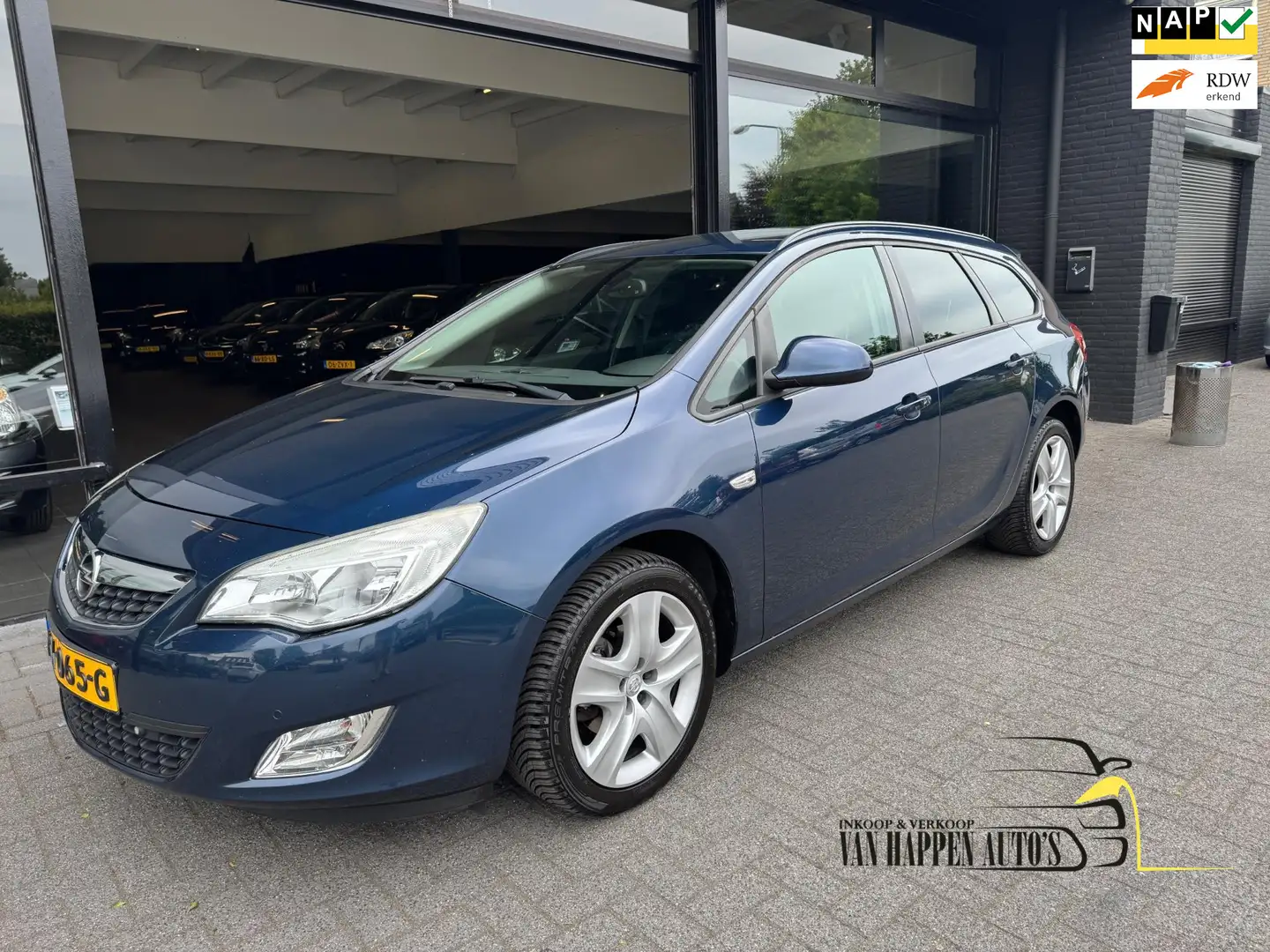 Opel Astra Sports Tourer 1.4 Turbo Sport Blauw - 1