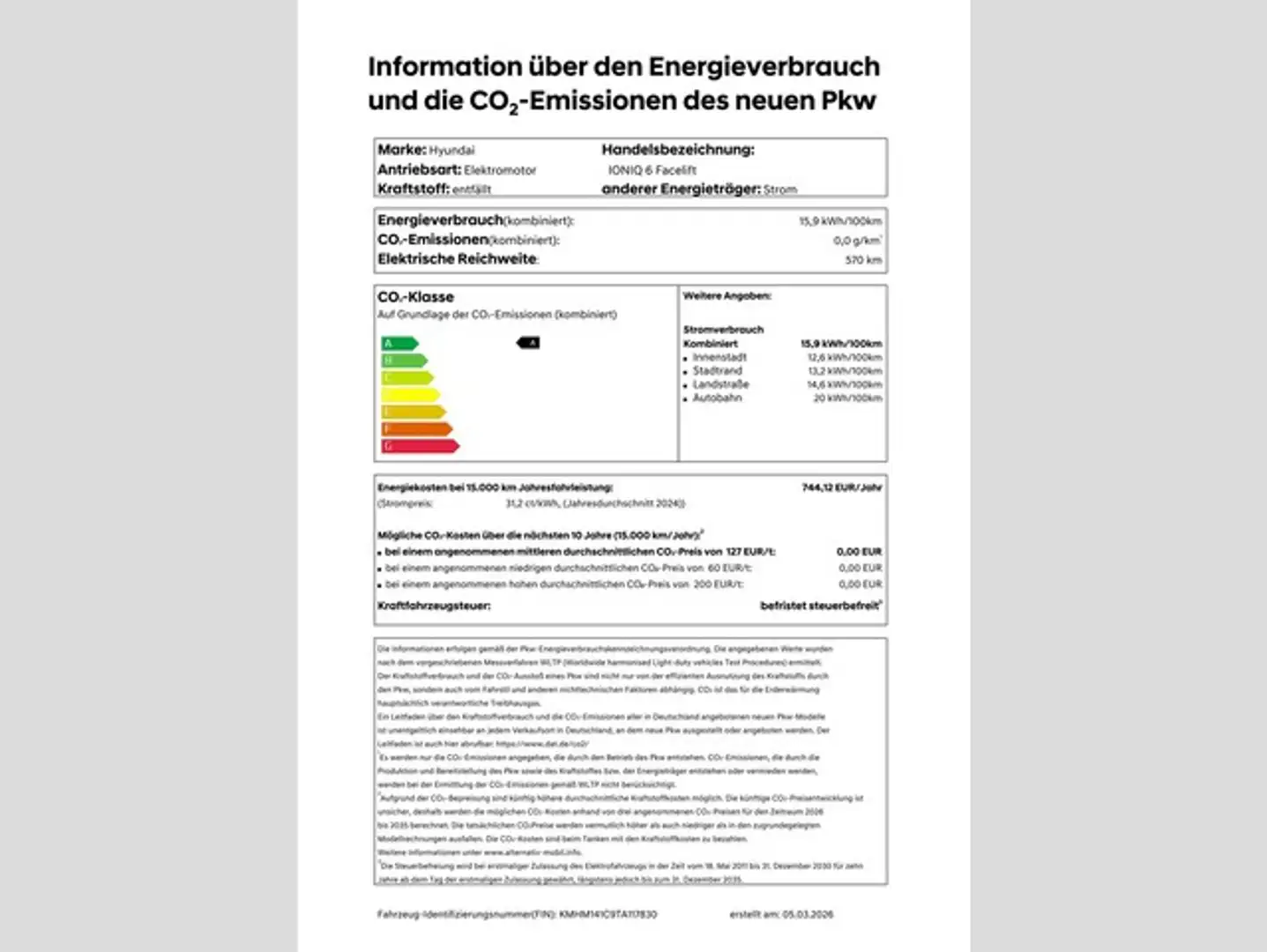 Hyundai IONIQ 6 Elektro 84,0 kWh N Line X NSCC/MATRIX/HEAD Gris - 2