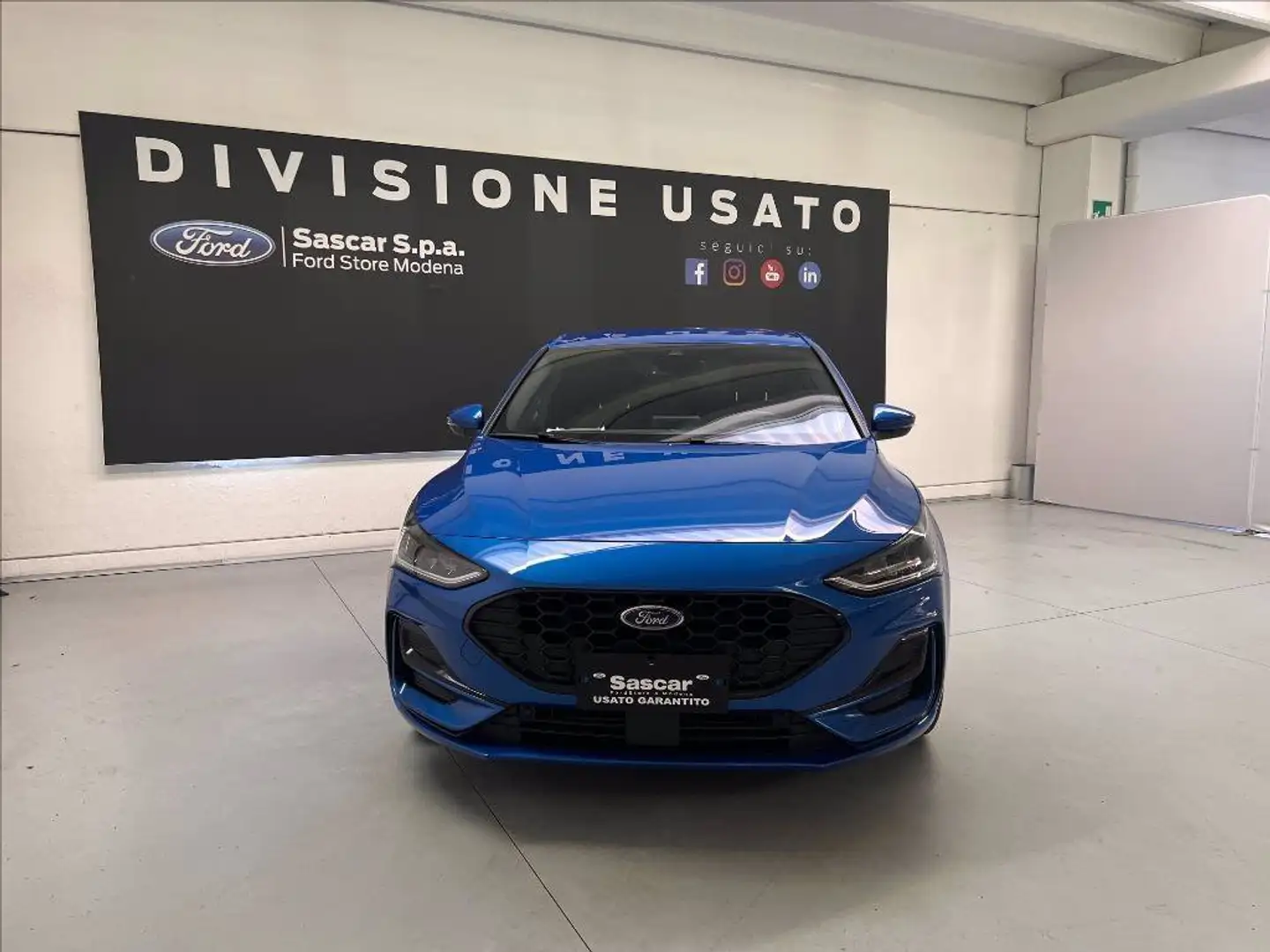 Ford Focus 1.0 ecoboost h ST-Line Style 125cv Blauw - 2