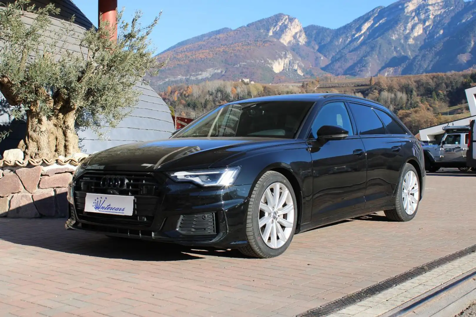Audi A6 Avant 45TDI quattro 3xS-line-MATRIX-TETTO-BLACK Nero - 2