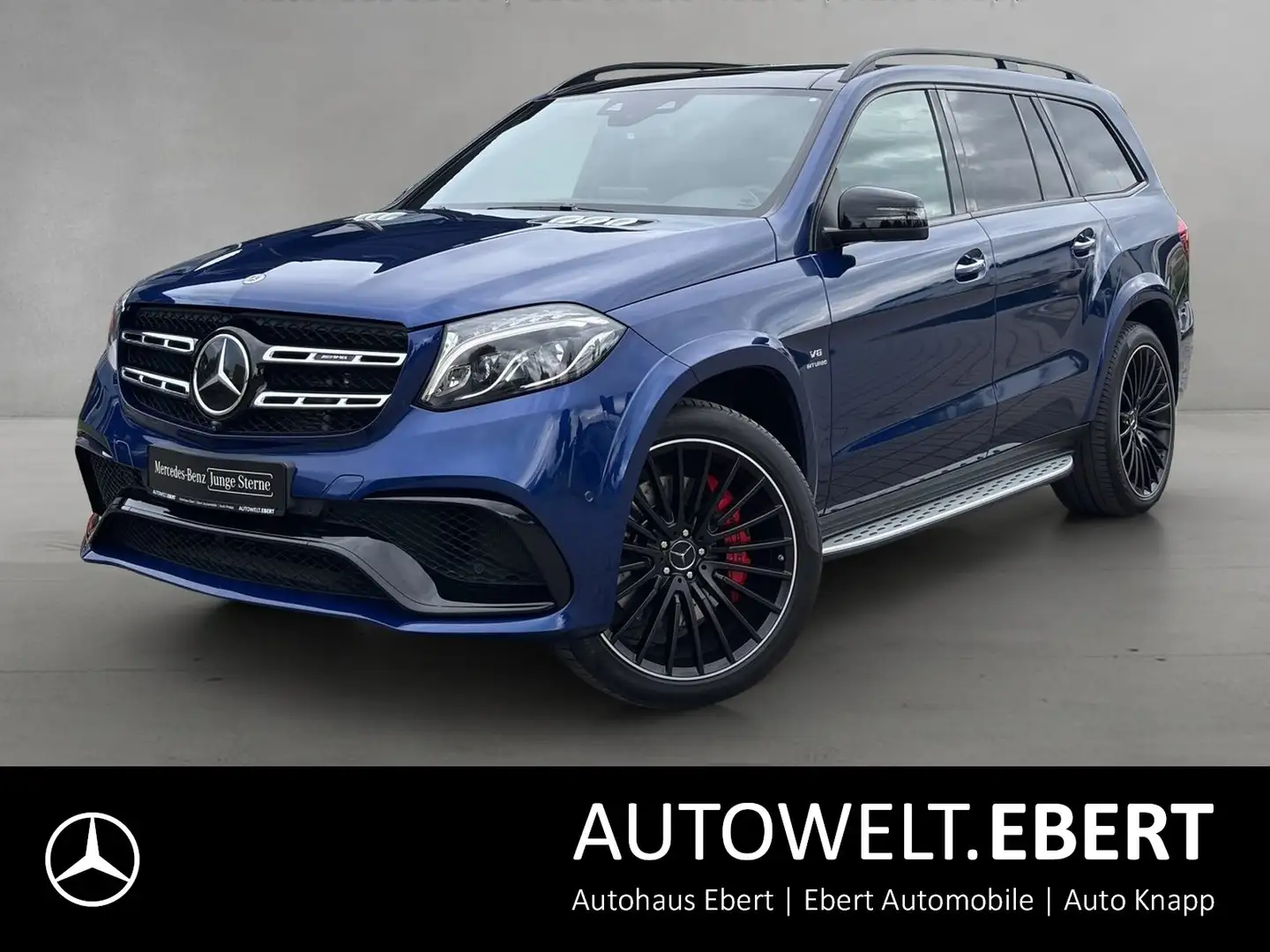 Mercedes-Benz GLS 63 AMG GLS63AMG Standhz B&O Drivers AHK Masage ACS Pano Blau - 1
