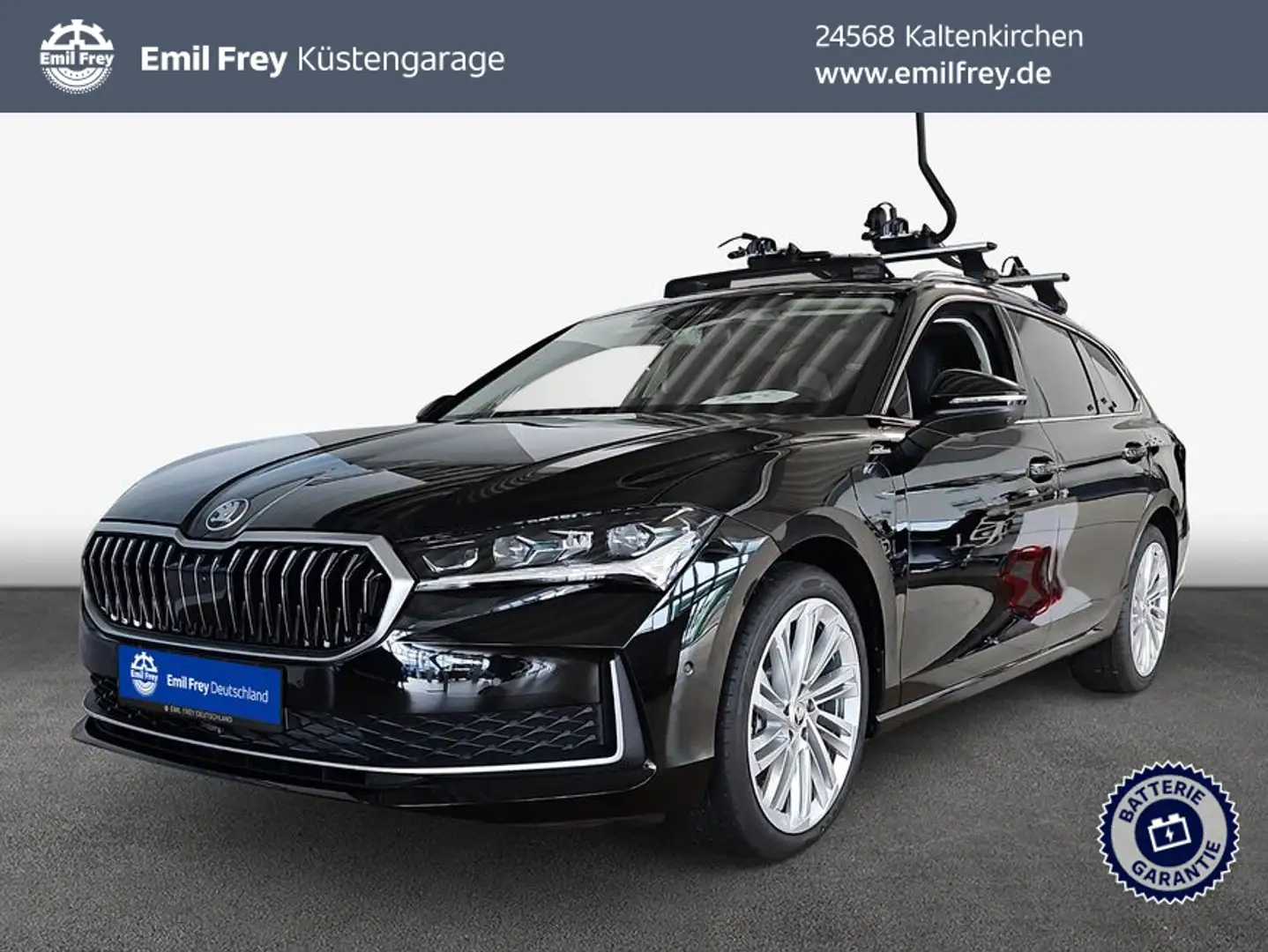 Skoda Superb Combi 1.5 TSI iV L&K schwenk. AHK 360-Kam Schwarz - 1