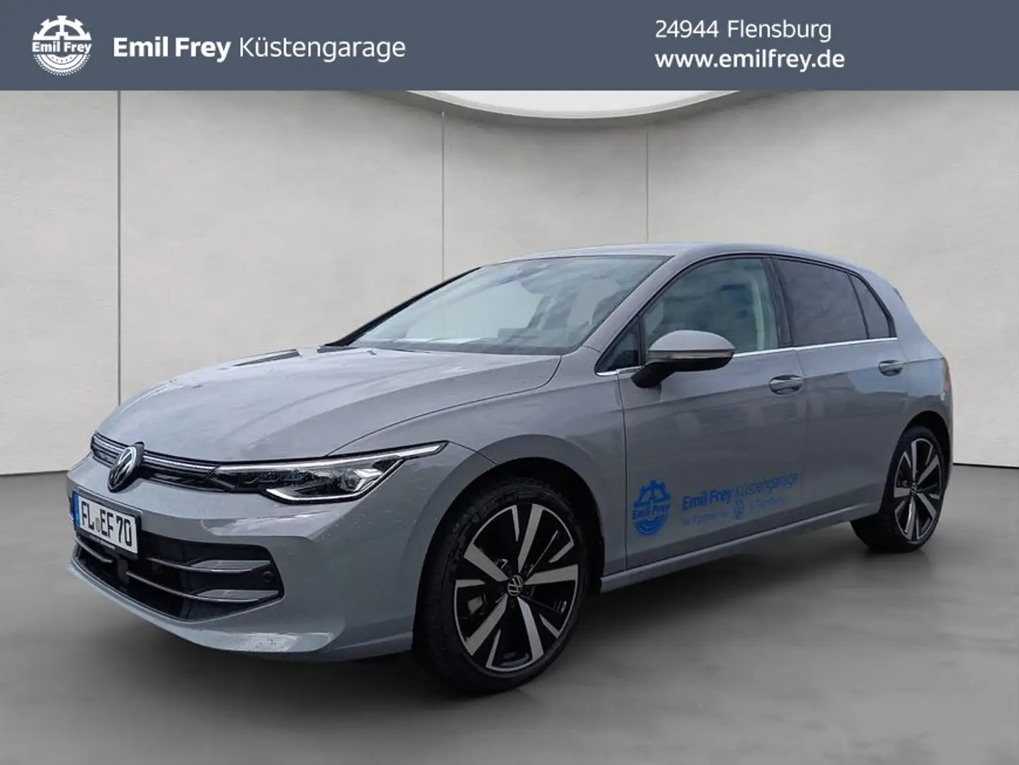 Volkswagen Golf VIII 1.5 l eTSI -Style- DSG LED Kamera Navi Grau - 1