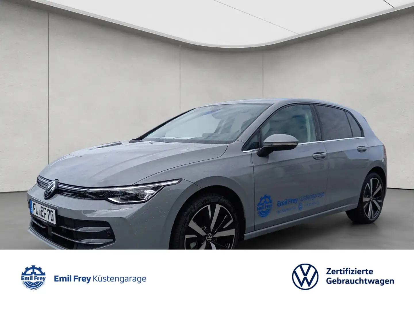 Volkswagen Golf VIII 1.5 l eTSI -Style- DSG LED/ Kamera/ Grau - 1