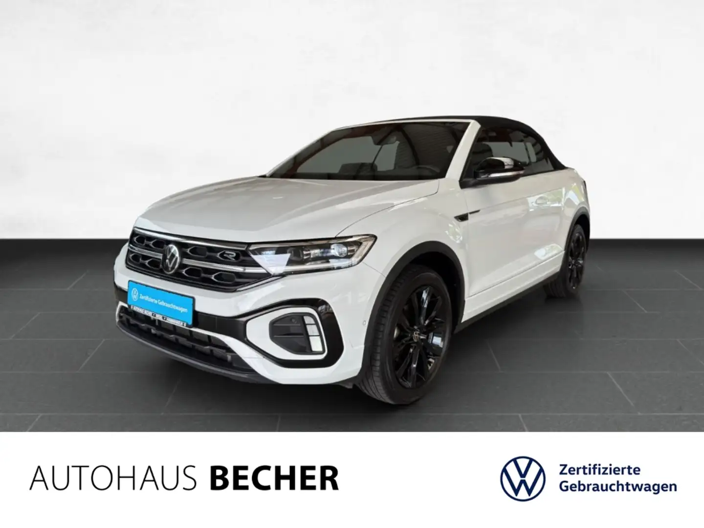 Volkswagen T-Roc Cabrio R-Line 1.5 TSI DSG /Rückfahrk/LED Weiß - 1
