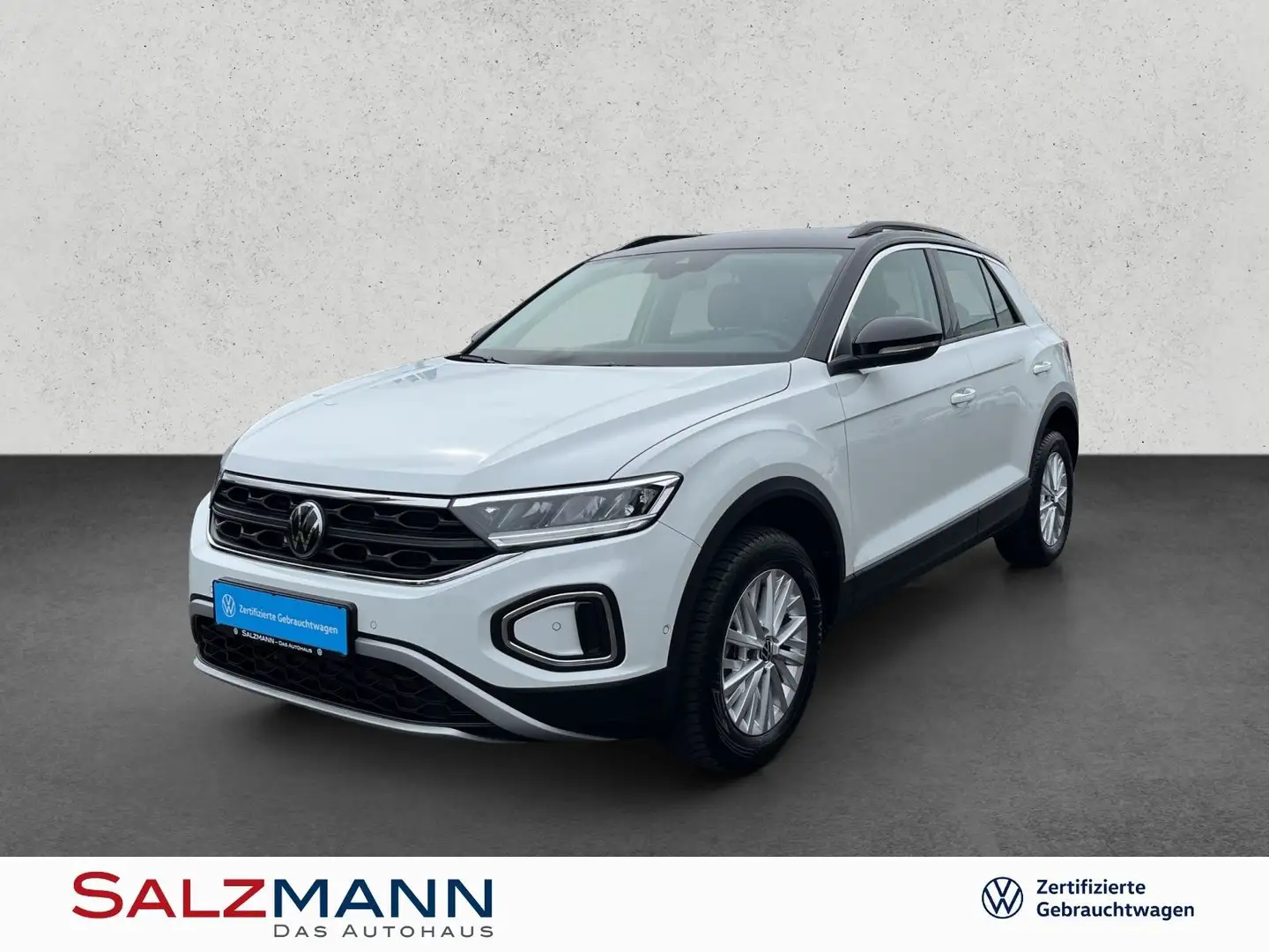 Volkswagen T-Roc 1.5 TS Life, Navi, Kamera, LED, ACC KLIMA Wit - 1