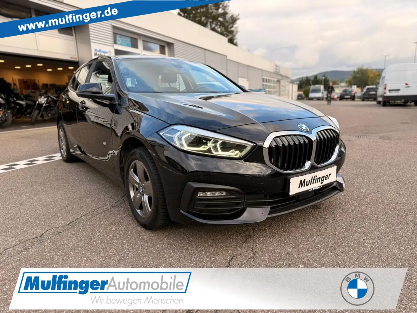 BMW 118 i LED Sitzheizung Live-Prof.DAB Tempomat Navi Nero - 1
