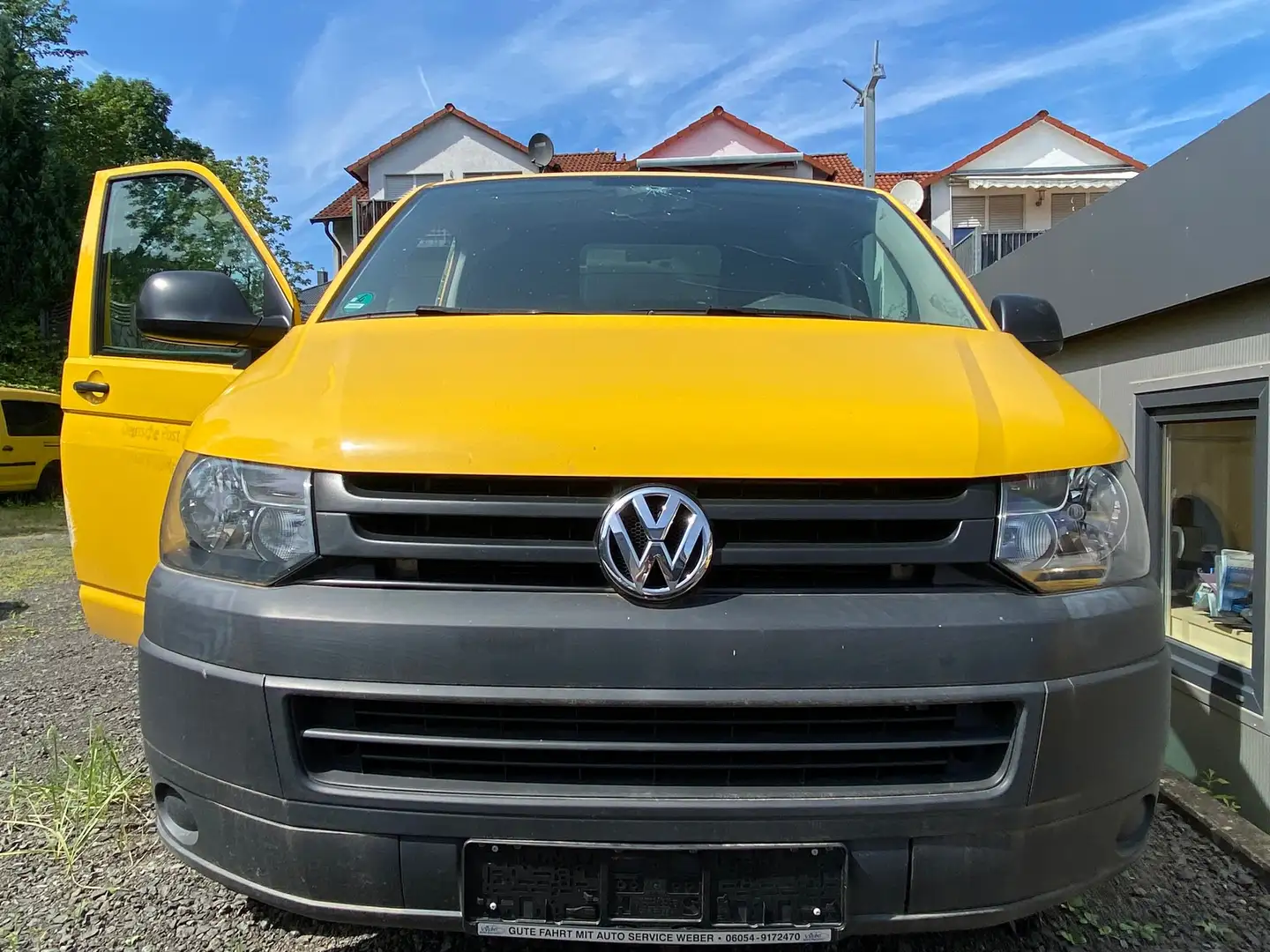 Volkswagen T5 Transporter Kasten Gelb - 1