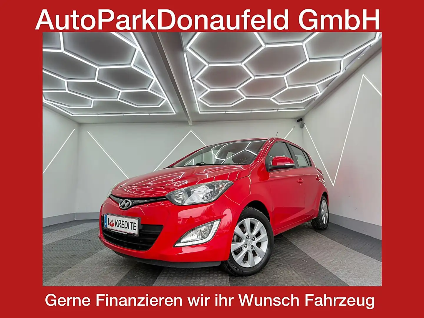 Hyundai i20 1,25 Life UpGrade/Gepflegt/ Rot - 1