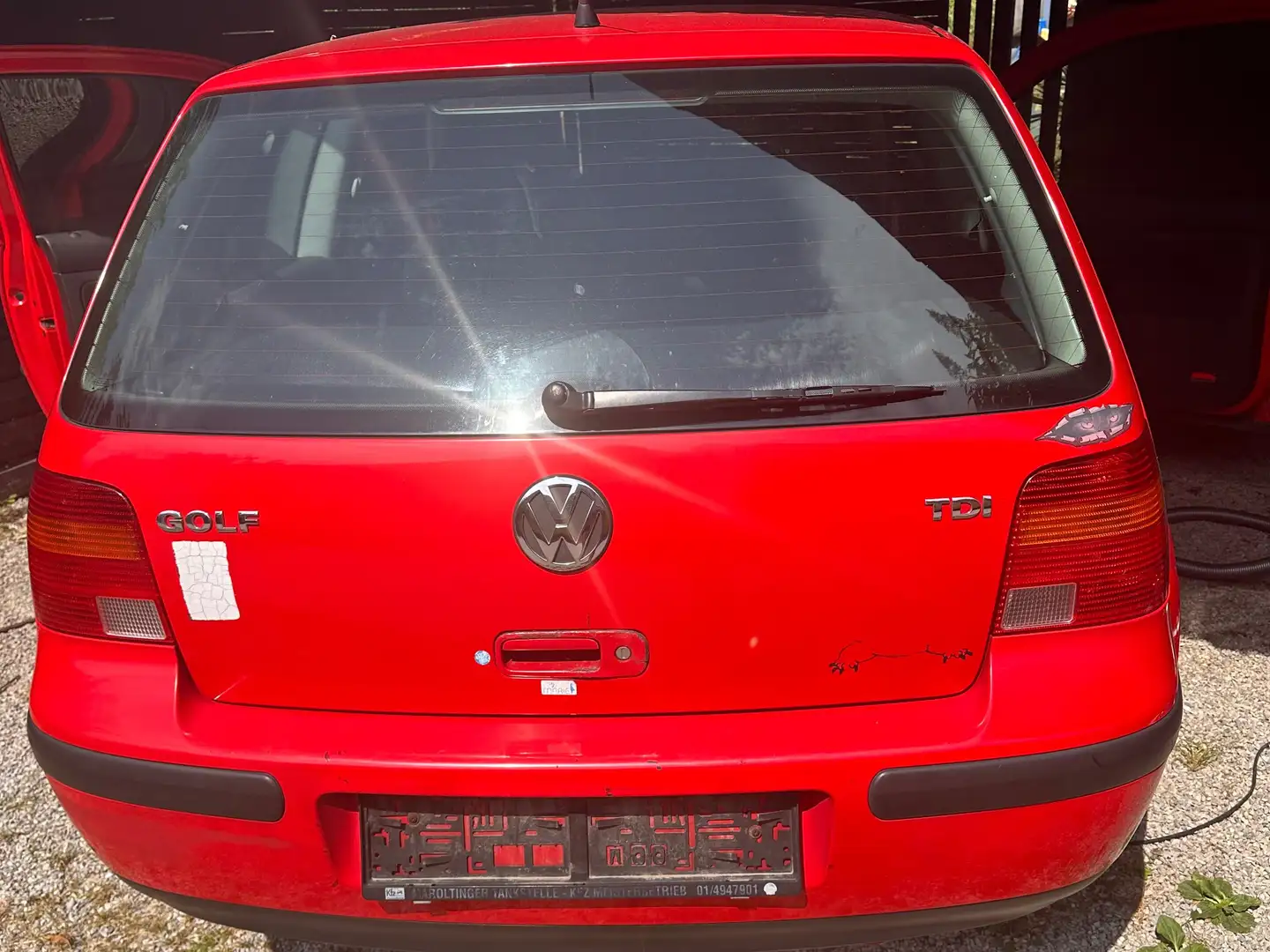 Volkswagen Golf Golf TDI Aut. Rot - 2