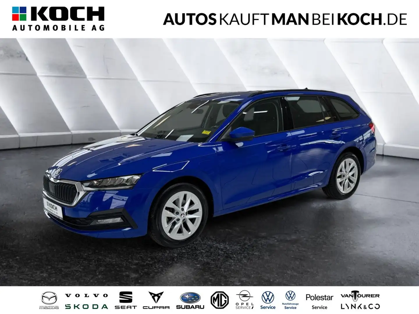 Skoda Octavia Combi 1.4 TSI iV Amb. DSG PDC LED DAB Navi Blau - 1