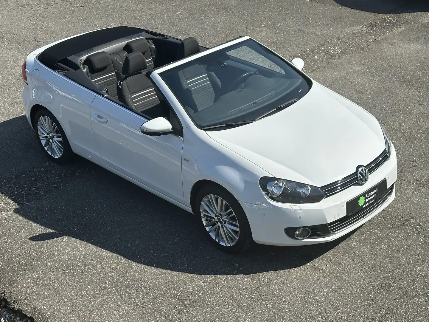 Volkswagen Golf Cabriolet 1.2 TSI KLIMA AHK PDC SHZ Blanc - 1