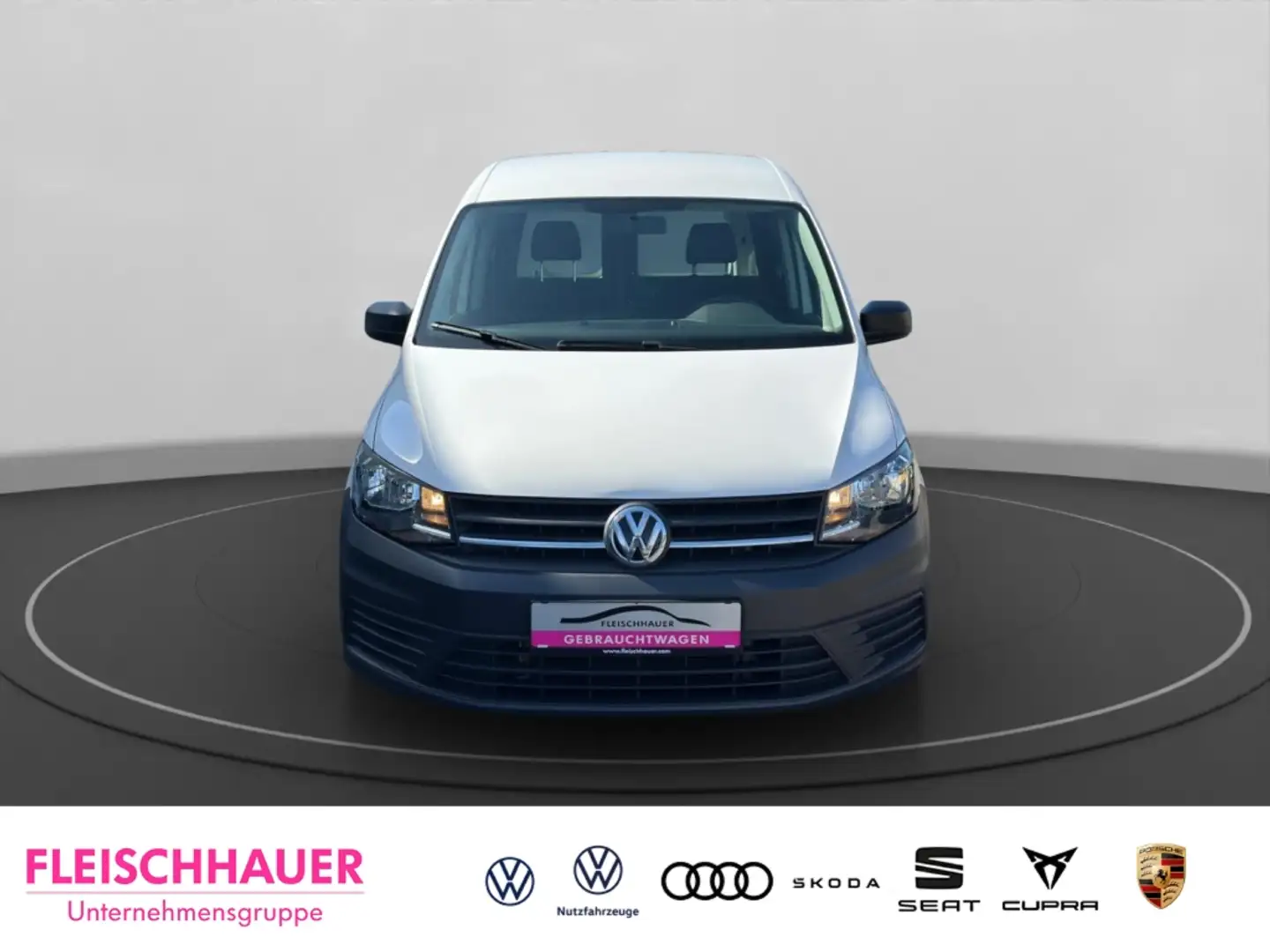 Volkswagen Caddy Kasten EcoProfi  1.0  PDC,Klima,Trennwand Weiß - 2