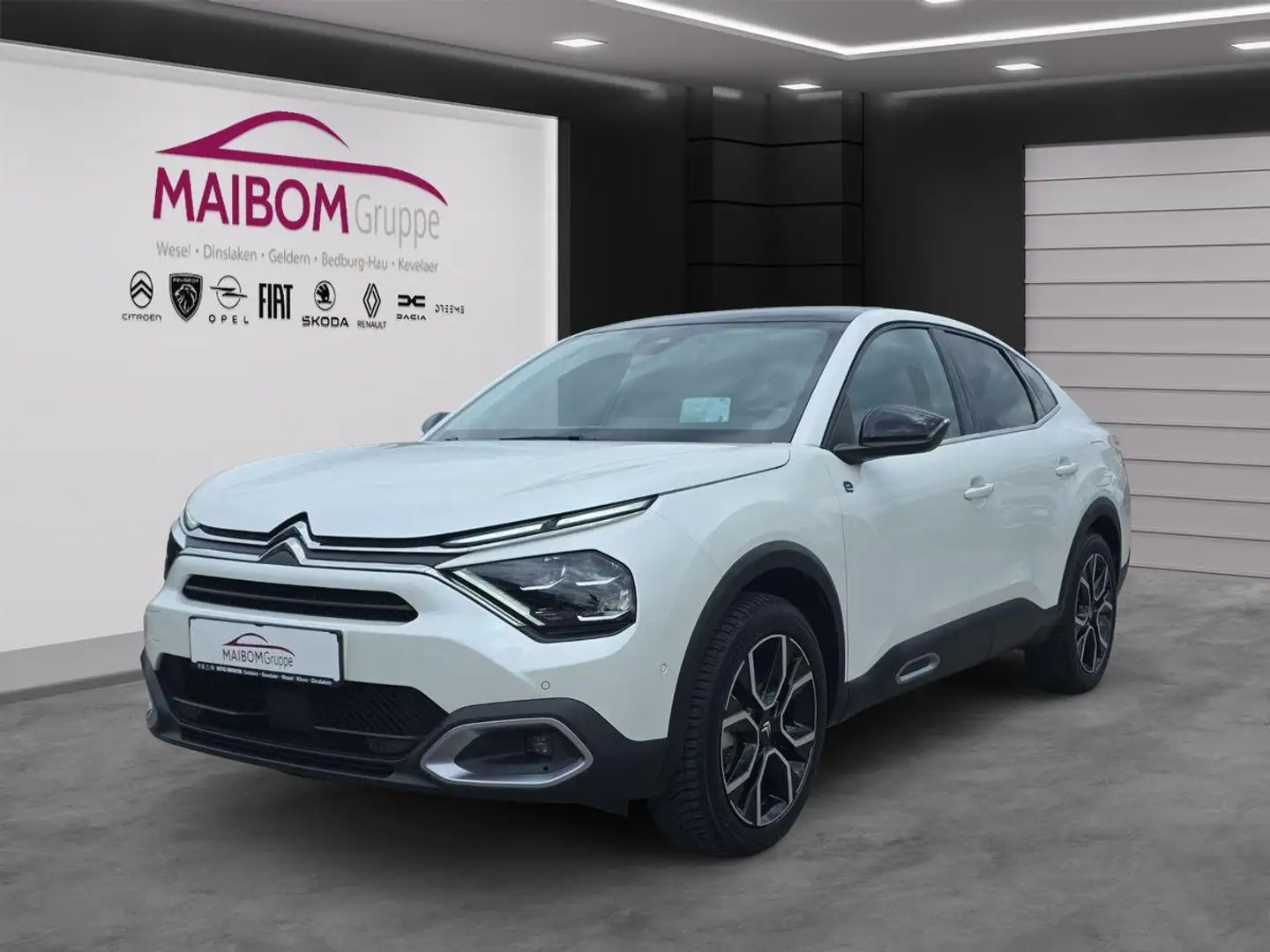 Citroen E-C4 X ë-C4 X Shine + Wärmepumpe + Schiebedach Weiß - 1