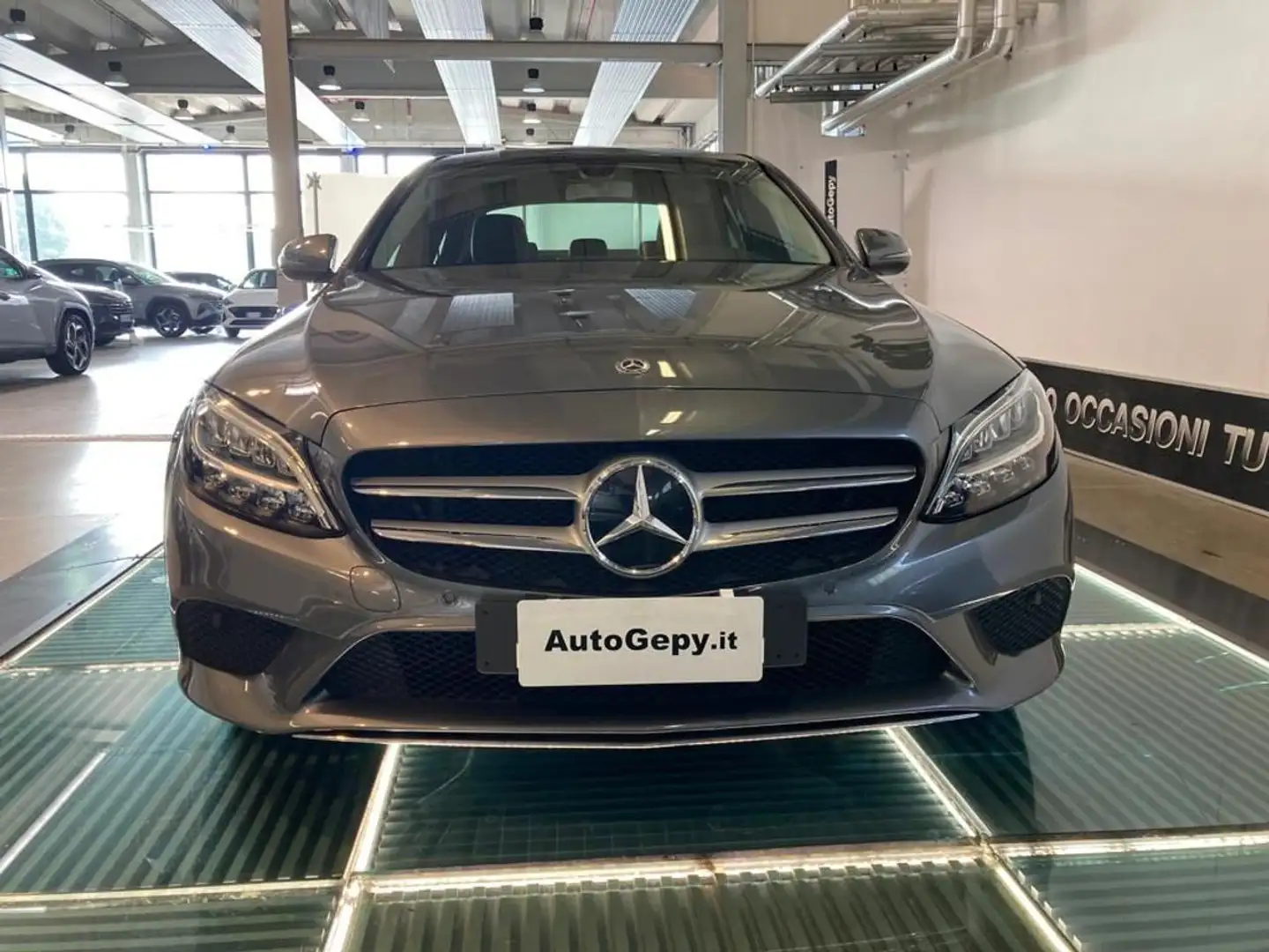 Mercedes-Benz C 200 d Auto Sport Plus Grigio - 2