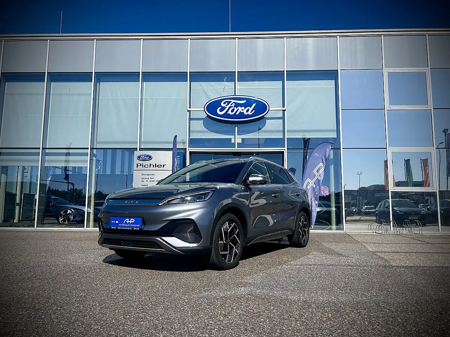 BYD Atto 3 Atto3 60,5 kWh Design 204PS PARKSENSOREN/RÜCKFA... Grau - 1