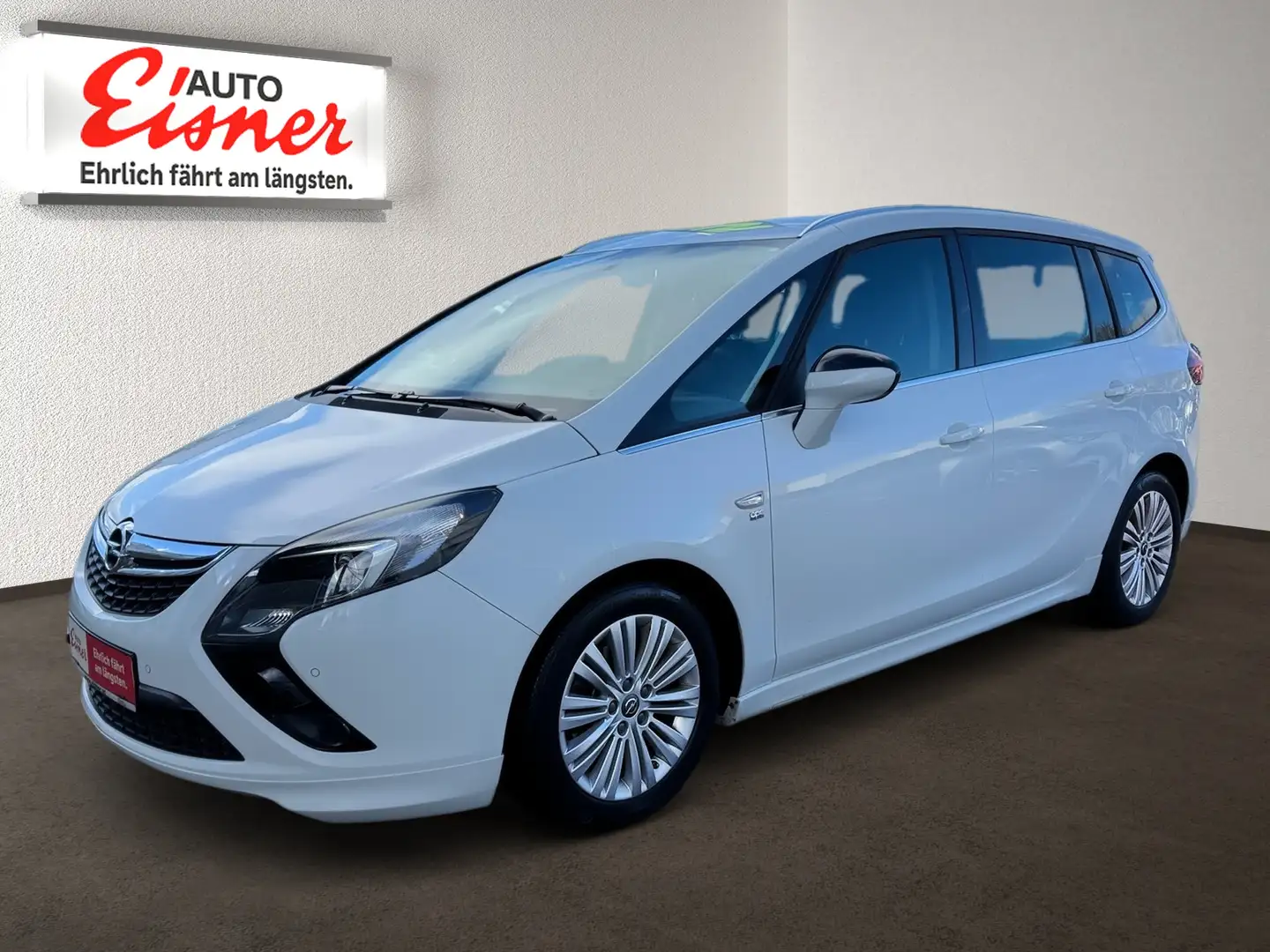 Opel Zafira Tourer 1.4 TURBO ECO Weiß - 2
