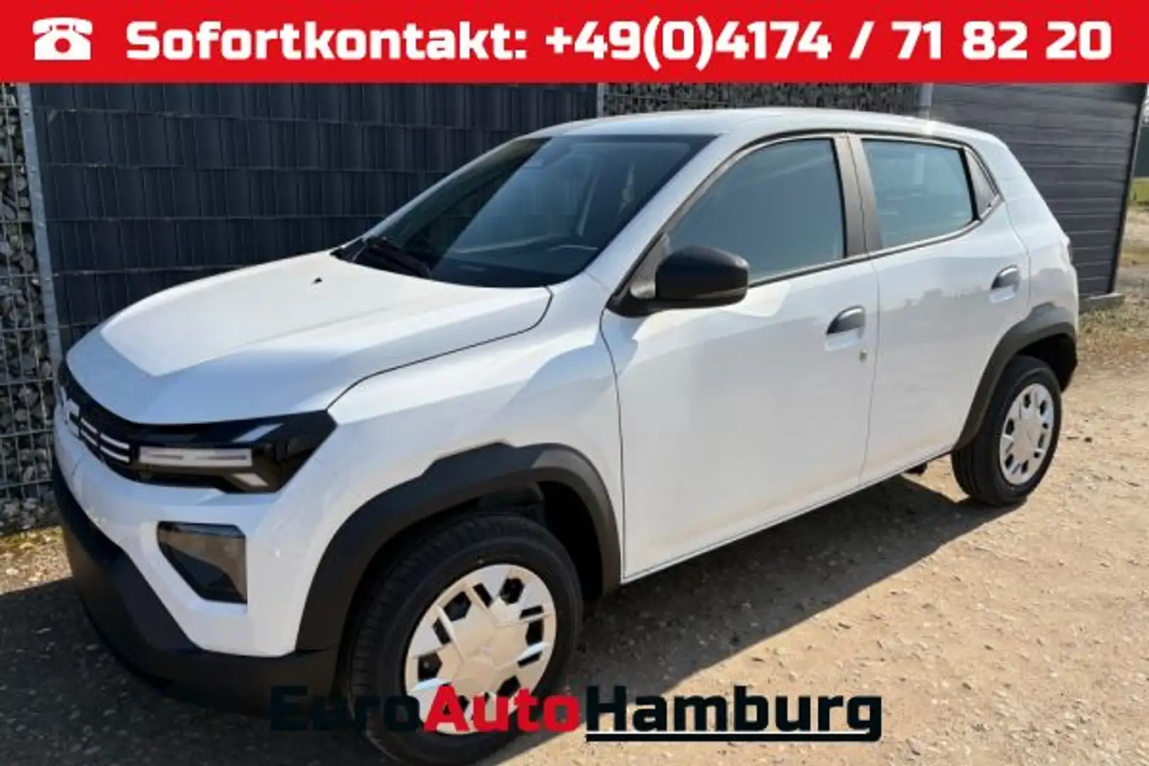Dacia Spring Electric 45 MJ25 Essential Lager Weiß - 1