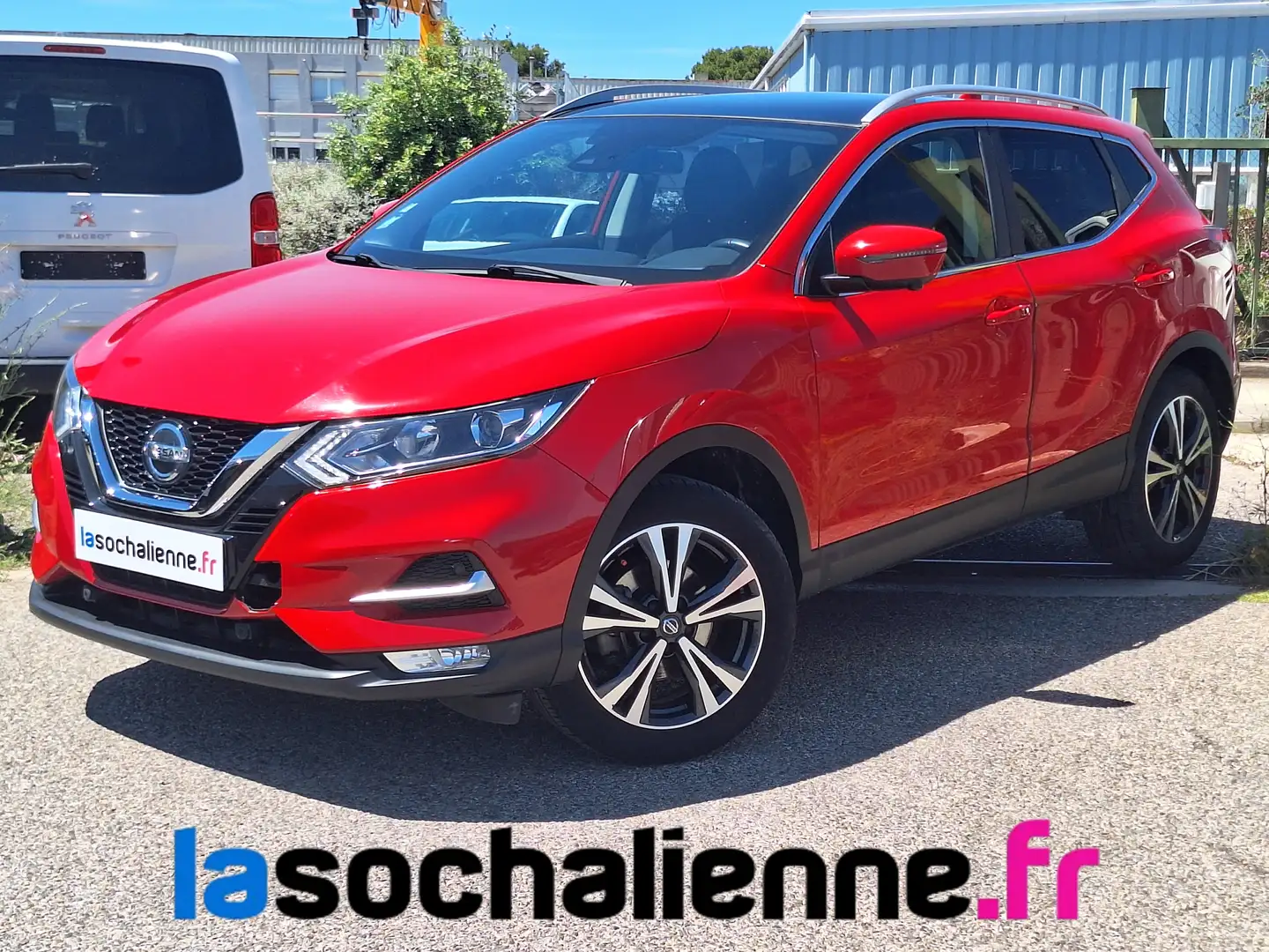 Nissan Qashqai 1.3 DIG-T 160 DCT N-Connecta Rouge - 1