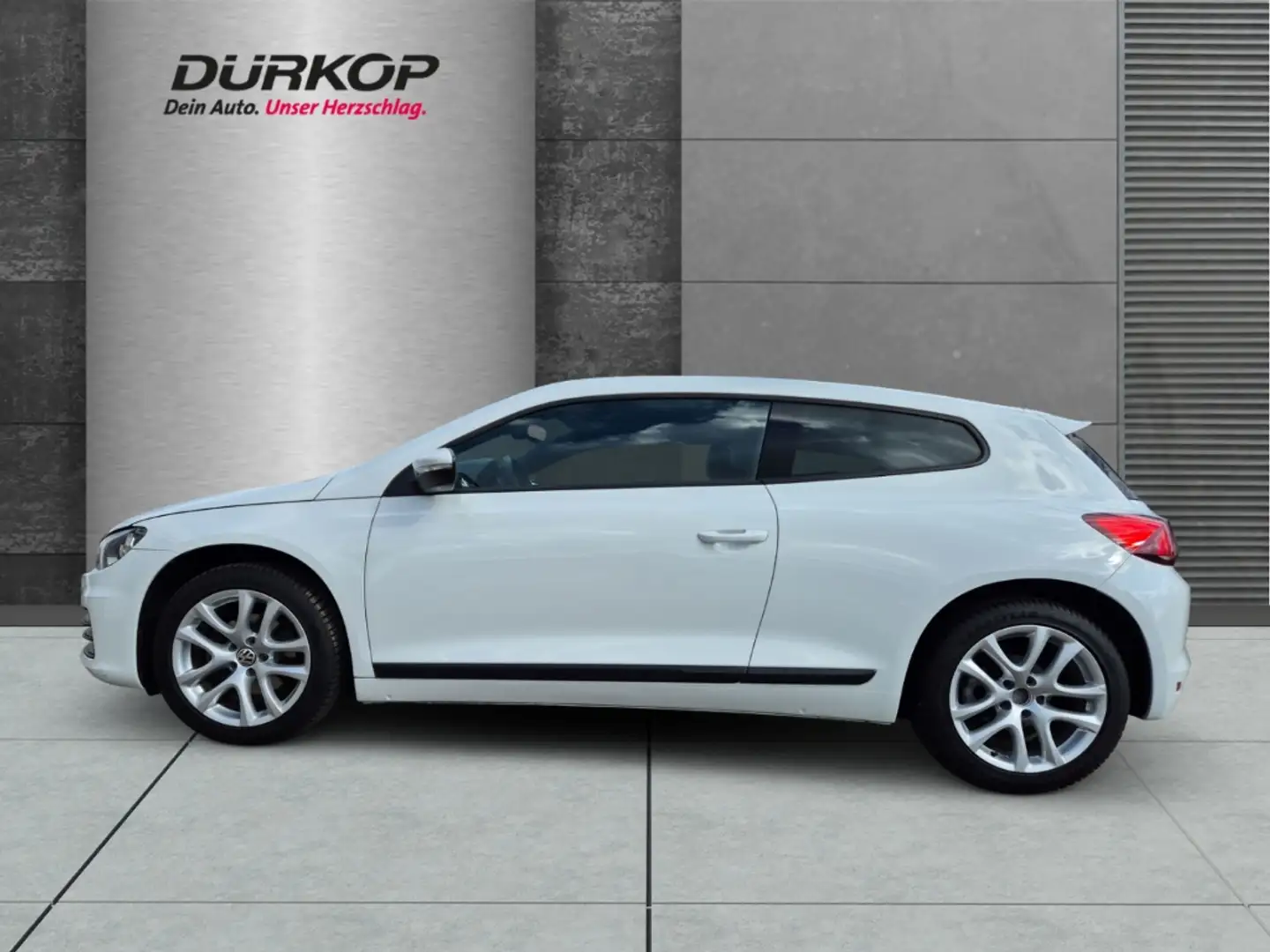Volkswagen Scirocco Sportpaket*El. Panodach*Navi*SHZ*Alcantara*Multifu Biały - 2