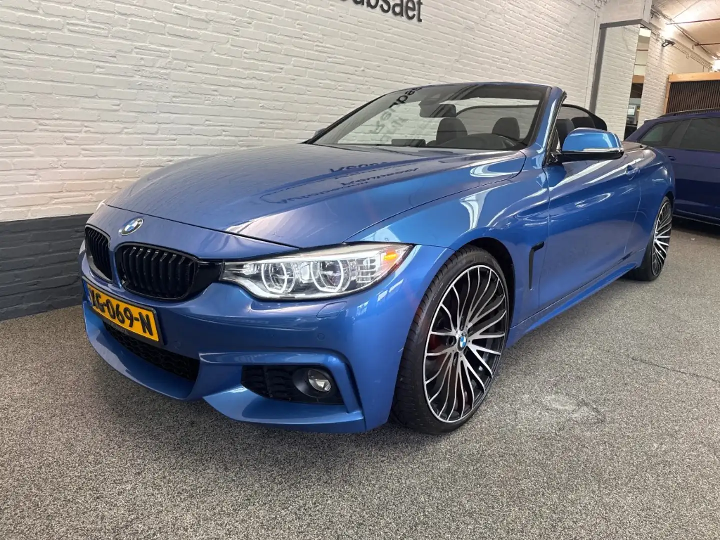 BMW 428 Cabrio 428i High Executive M-Sport Leder Hud Memor Modrá - 2