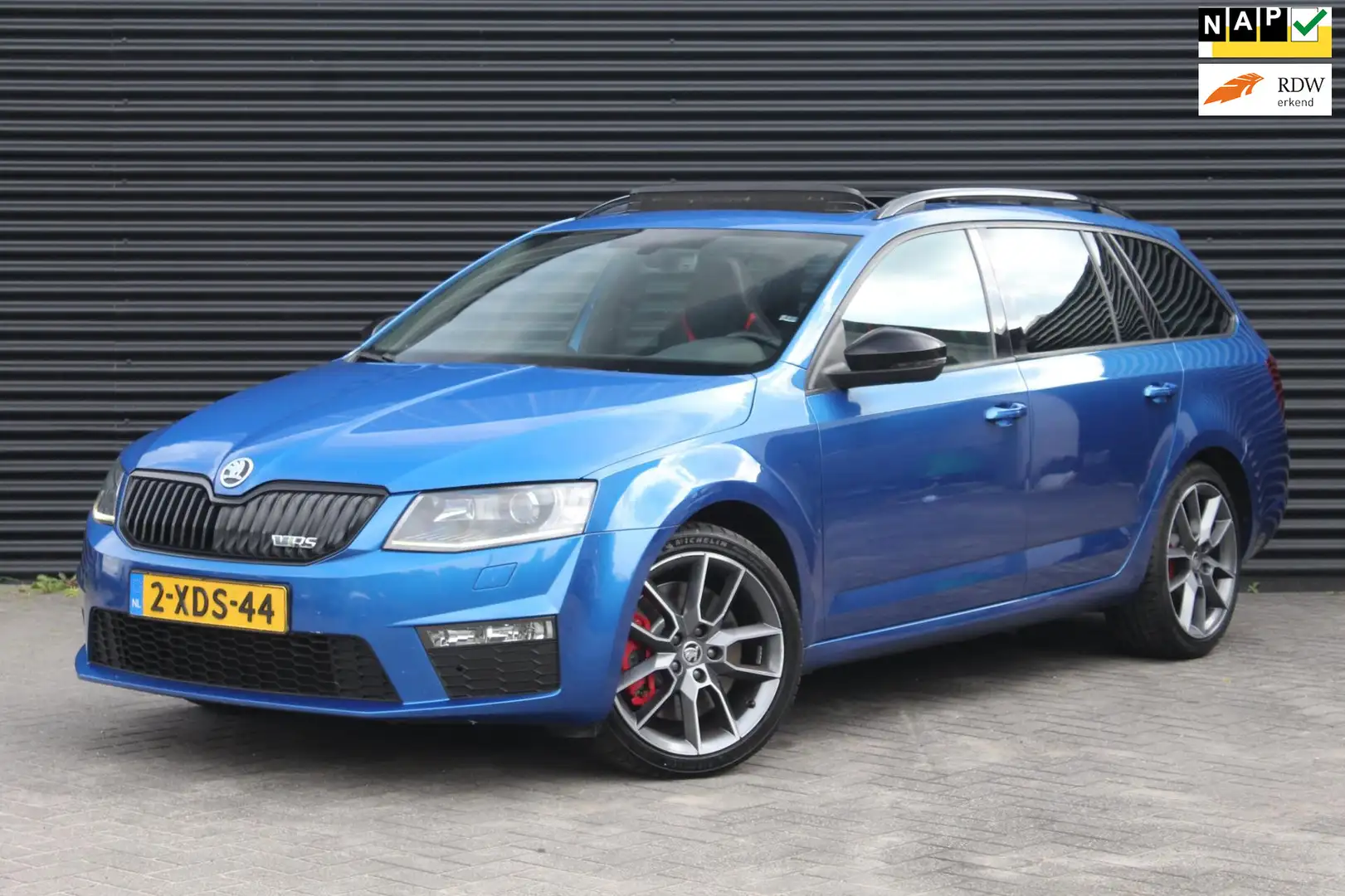 Skoda Octavia 2.0 TSI RS | Pano | Canton audio | Xenon | Leder | Blau - 1