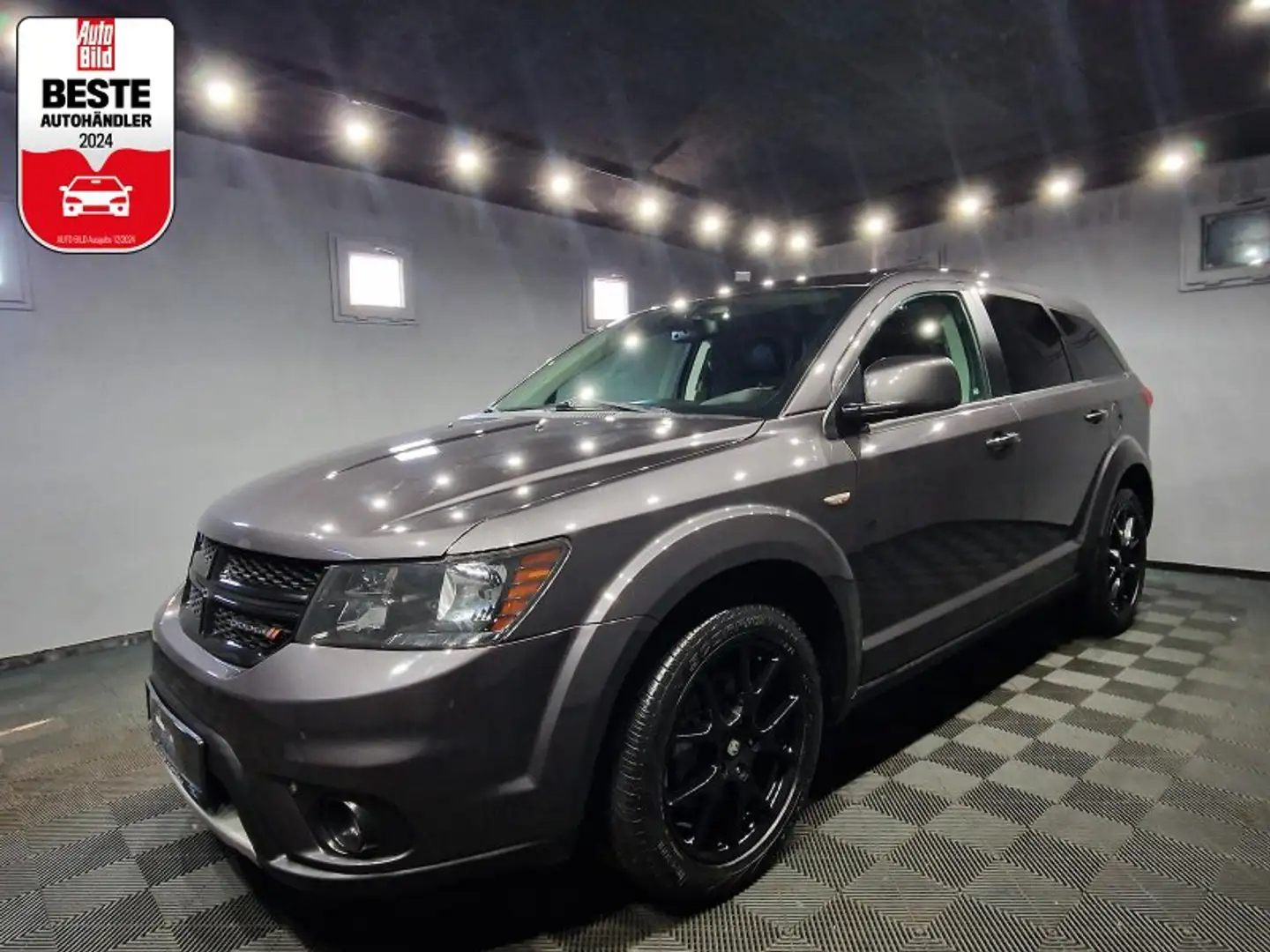 Dodge Journey 3.6 V6 GT|7 SITZER|GAS|LEDER|AUTOM|19 ZOLL Silber - 1