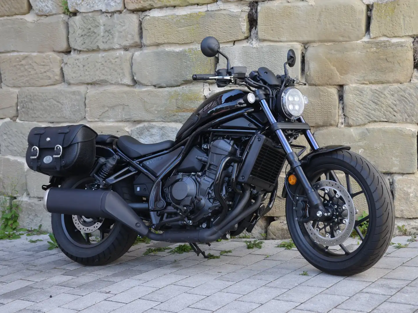Honda CMX 1100 CMX 1100 REBEL 980 KM viele Extras ! Satteltaschen Nero - 1