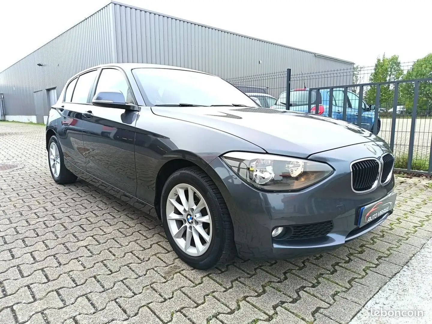 BMW 116 F20 116i 03-2015 122000 kms 136cv GARANTIE 12M Gris - 2