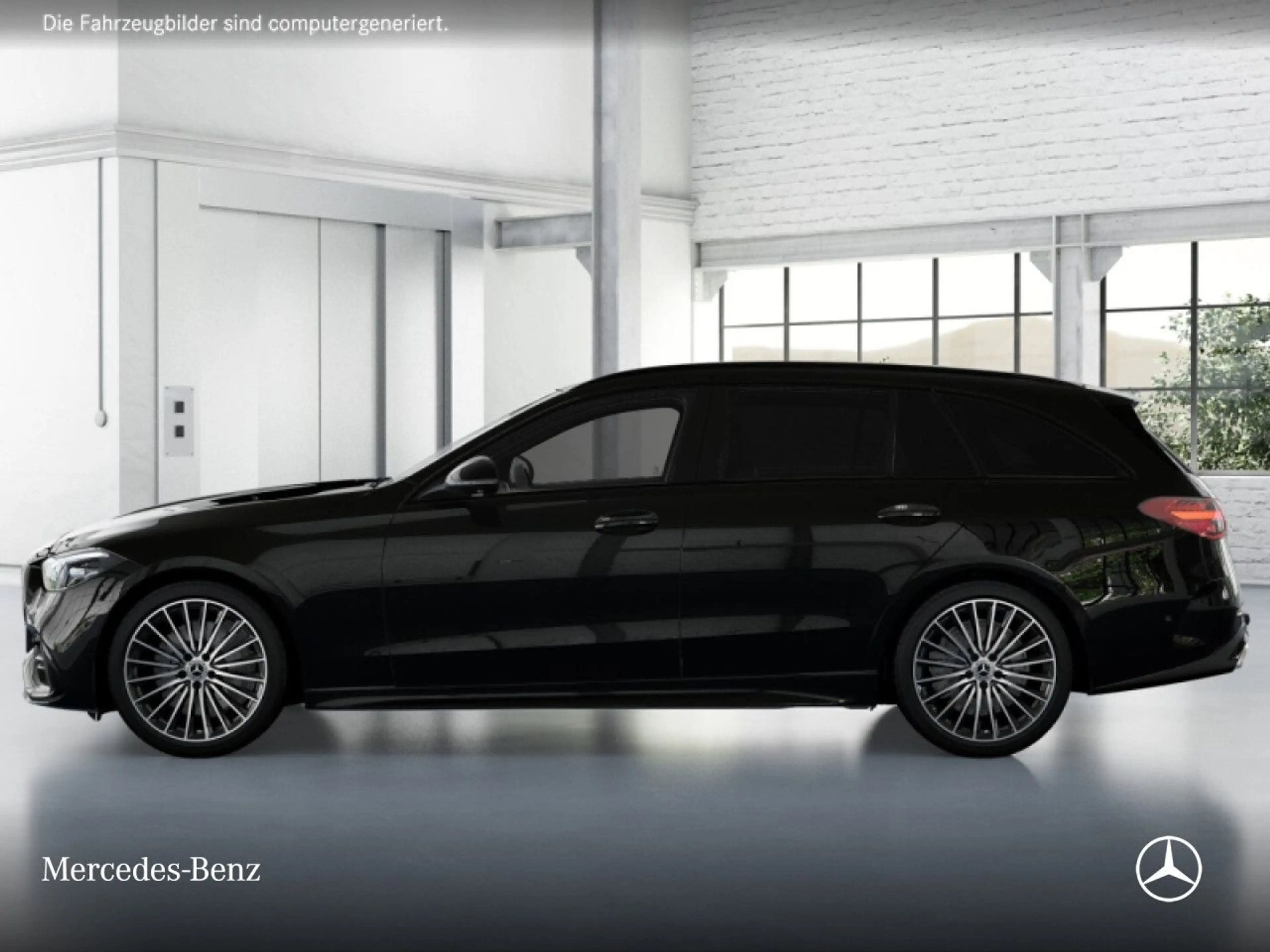 Mercedes-Benz C 200 T AMG+NIGHT+360+AHK+LED+19"+TOTW+KEYLESS+9G — photo 5
