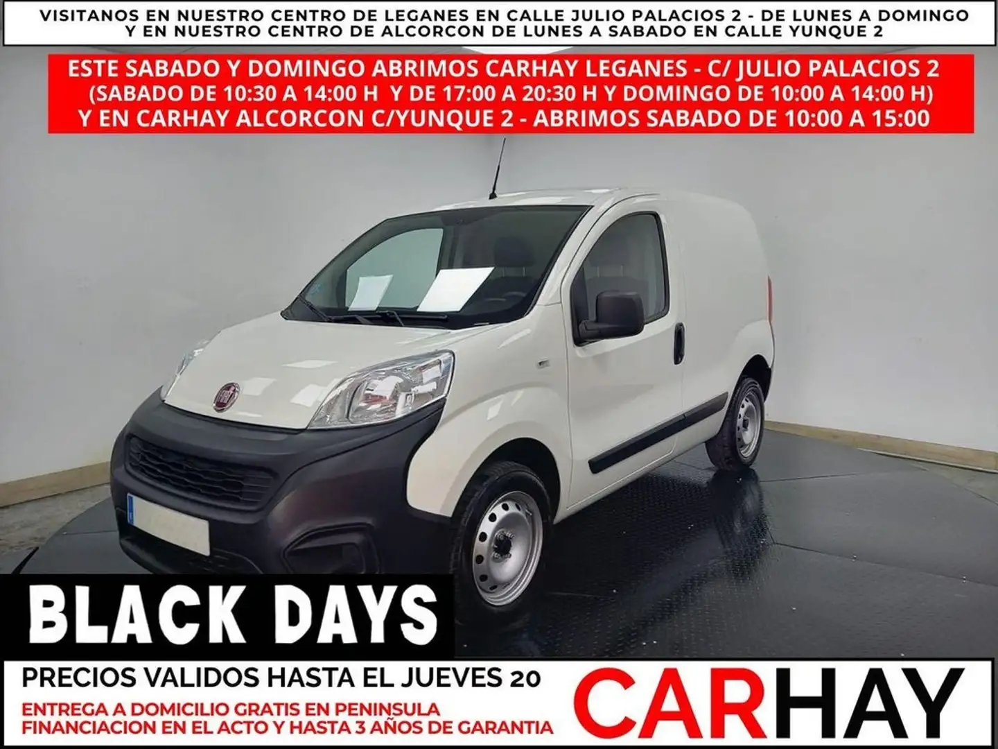 Fiat Fiorino Comercial CARGO KASTEN 1.4 NATURAL POWER 5 Weiß - 1