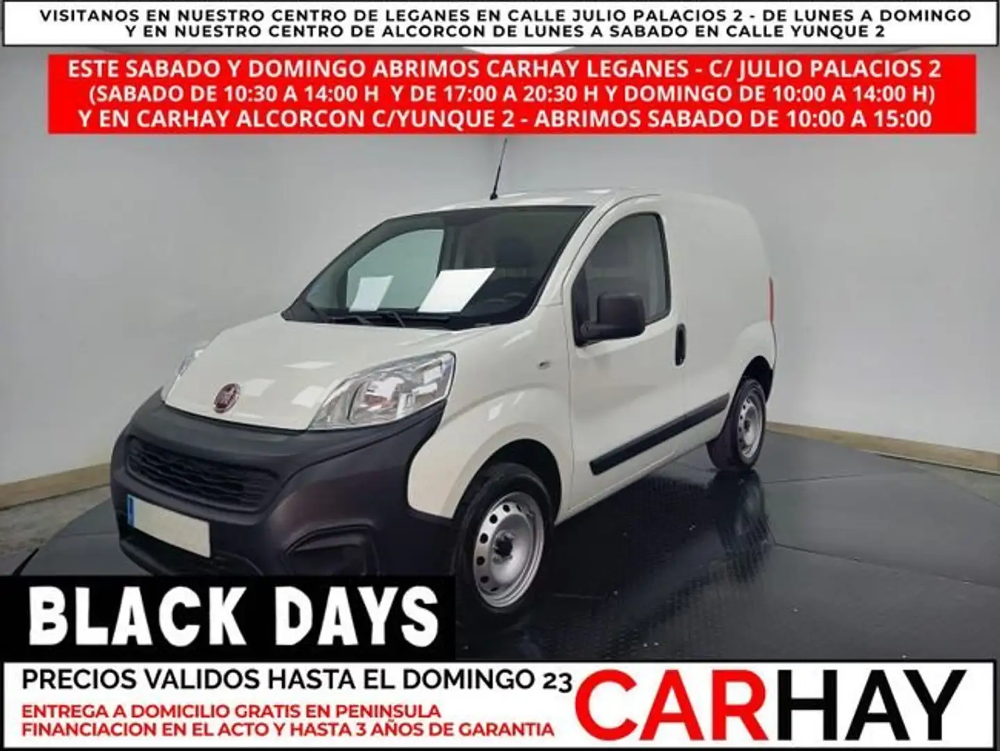 Fiat Fiorino Comercial CARGO KASTEN 1.4 NATURAL POWER 5 Wit - 1