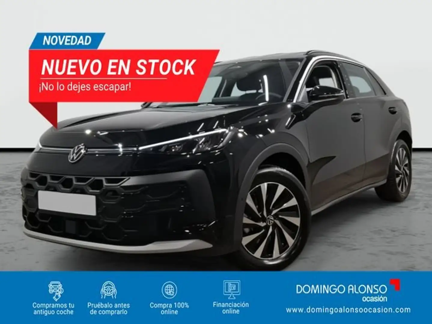 Volkswagen T-Roc Life 116 CV eTSI DSG7 Negro - 1