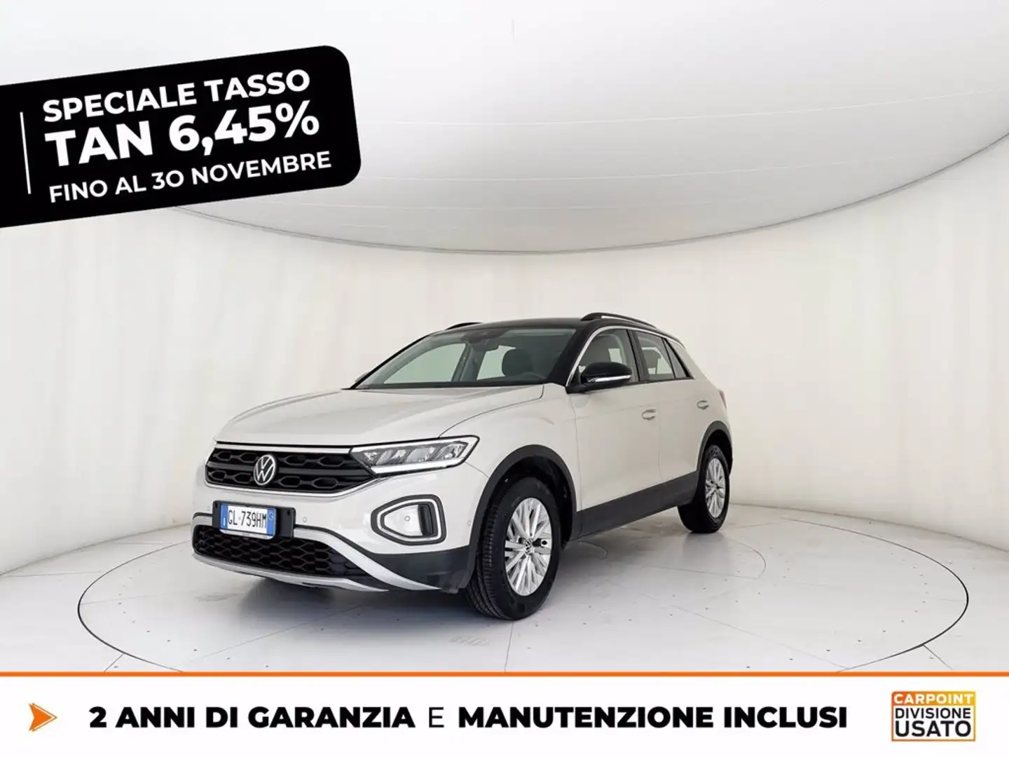 Volkswagen T-Roc 1.0 tsi life 110cv Grijs - 1