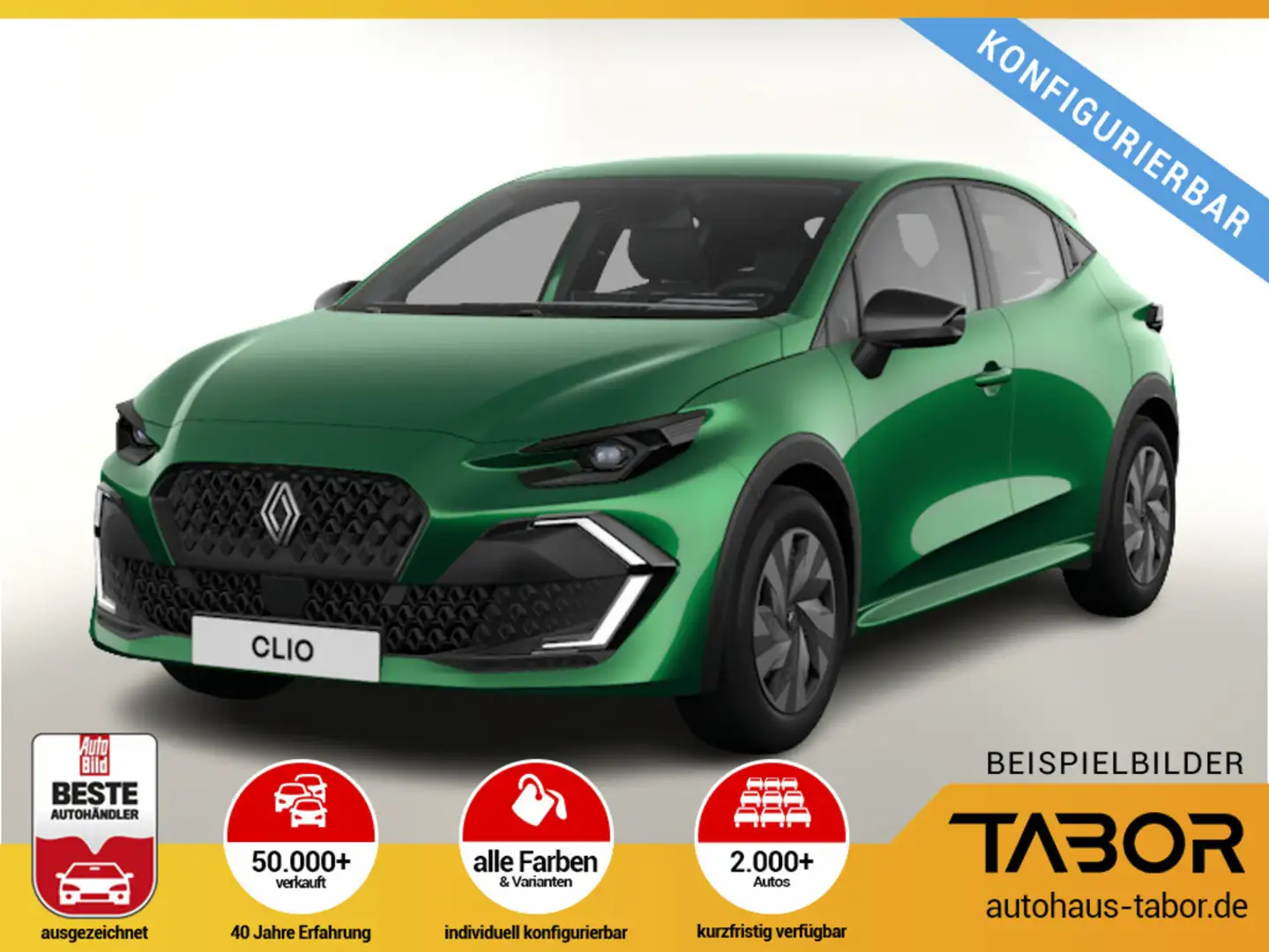 Renault Clio VI Evolution Full Hybrid E-Tech 160 Verde - 1